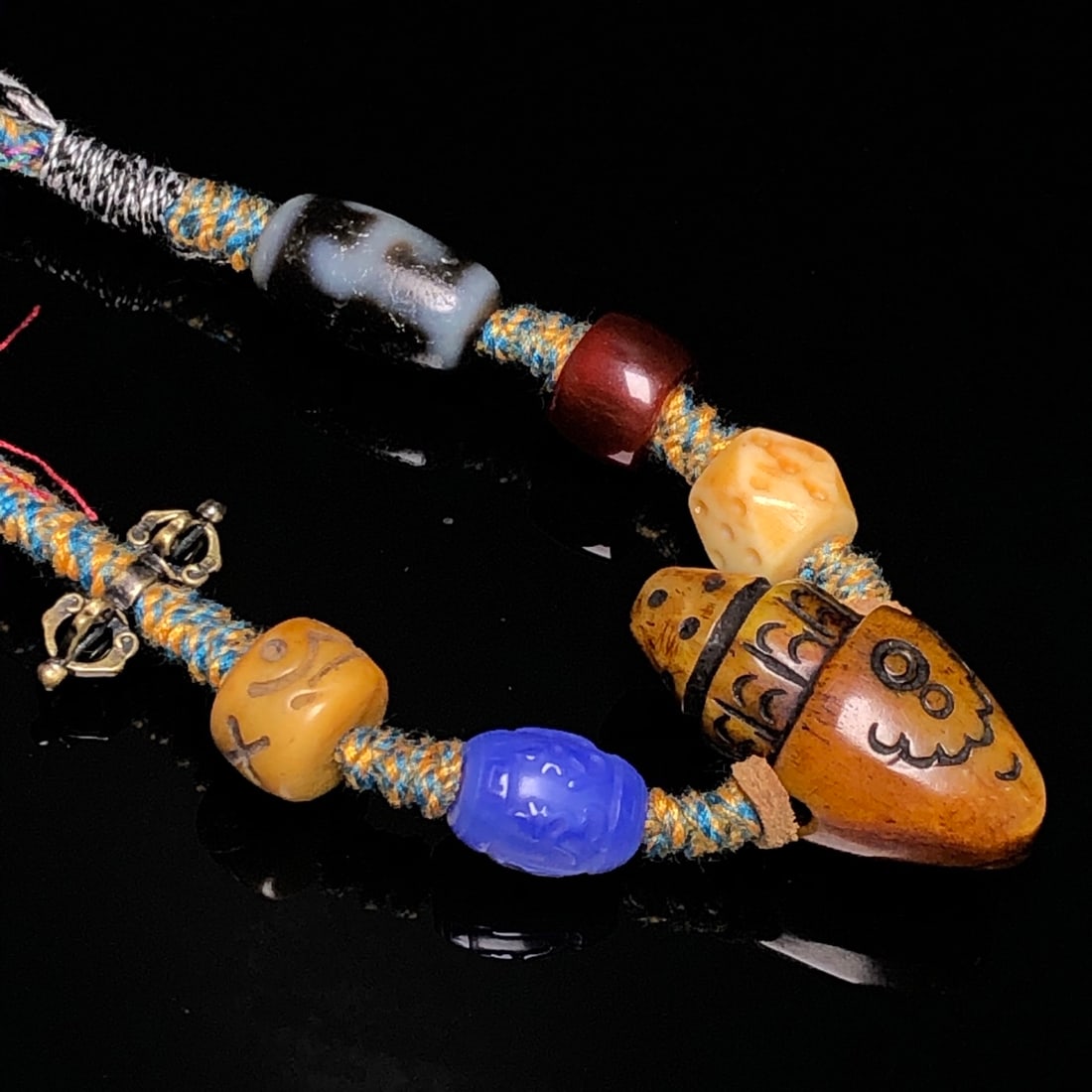 An Exquisite Dzi Bead Pendant - 5