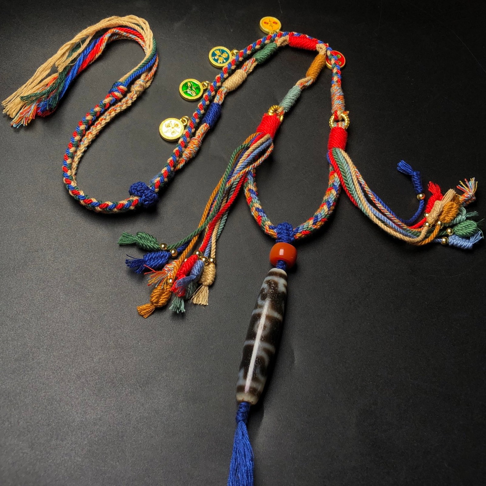 An Exquisite Dzi Bead Necklace - 3