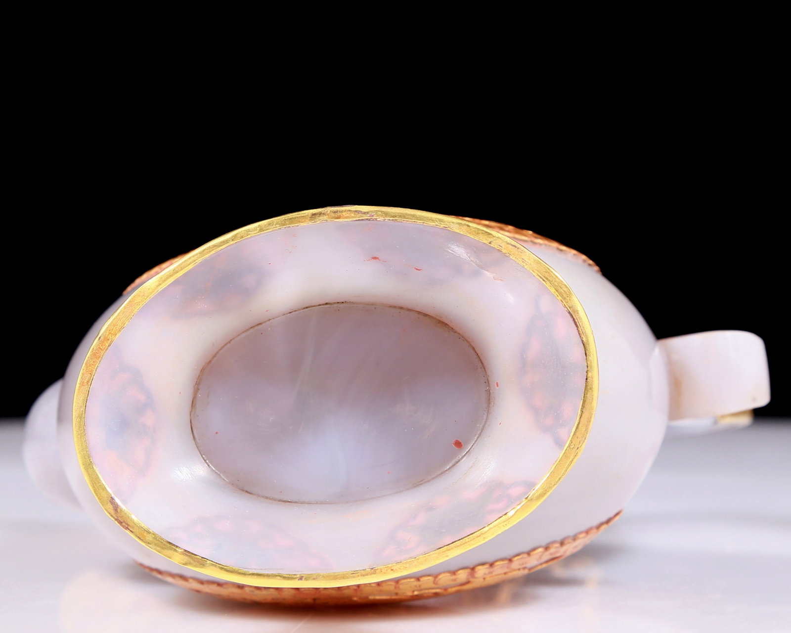 A set of exquisite agate gold-covered tea sets - 10