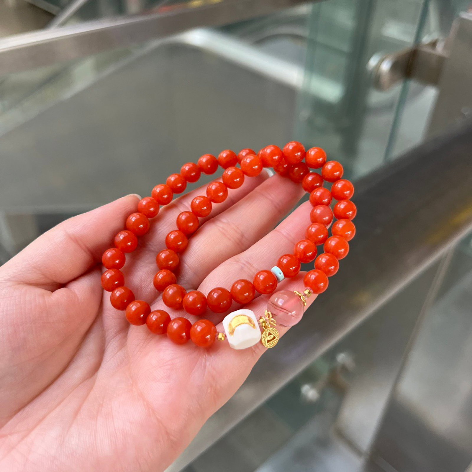 An Exquisite Agate Bracelets - 3