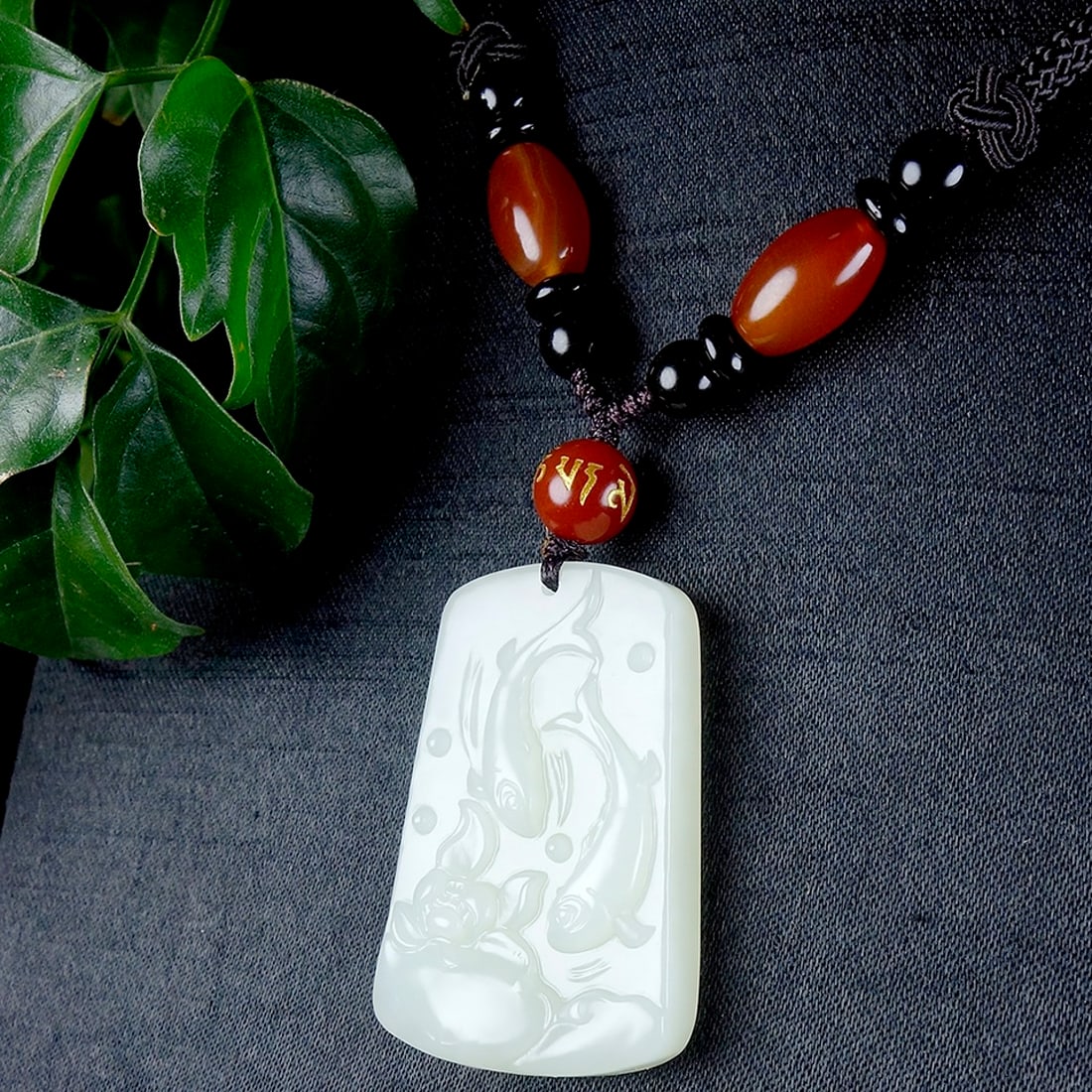 An Exquisite White Jade Fish Pattern Pendant - 5