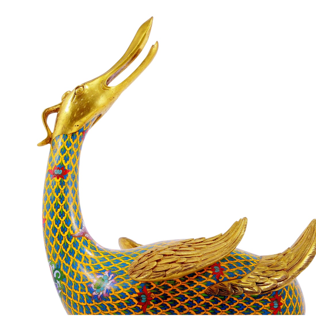 Magnificent Cloisonne Duck - 2