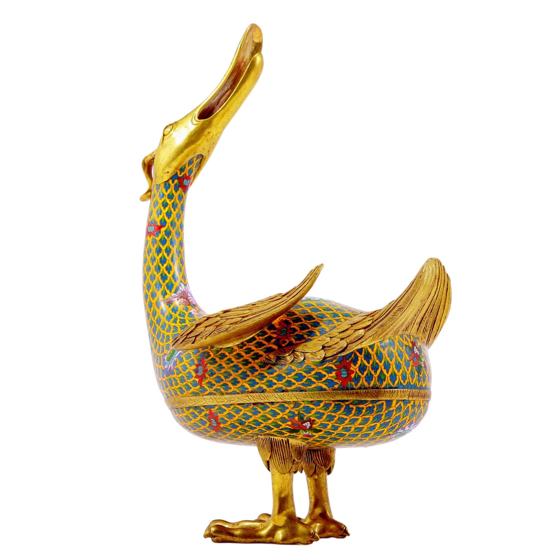 Magnificent Cloisonne Duck - 4