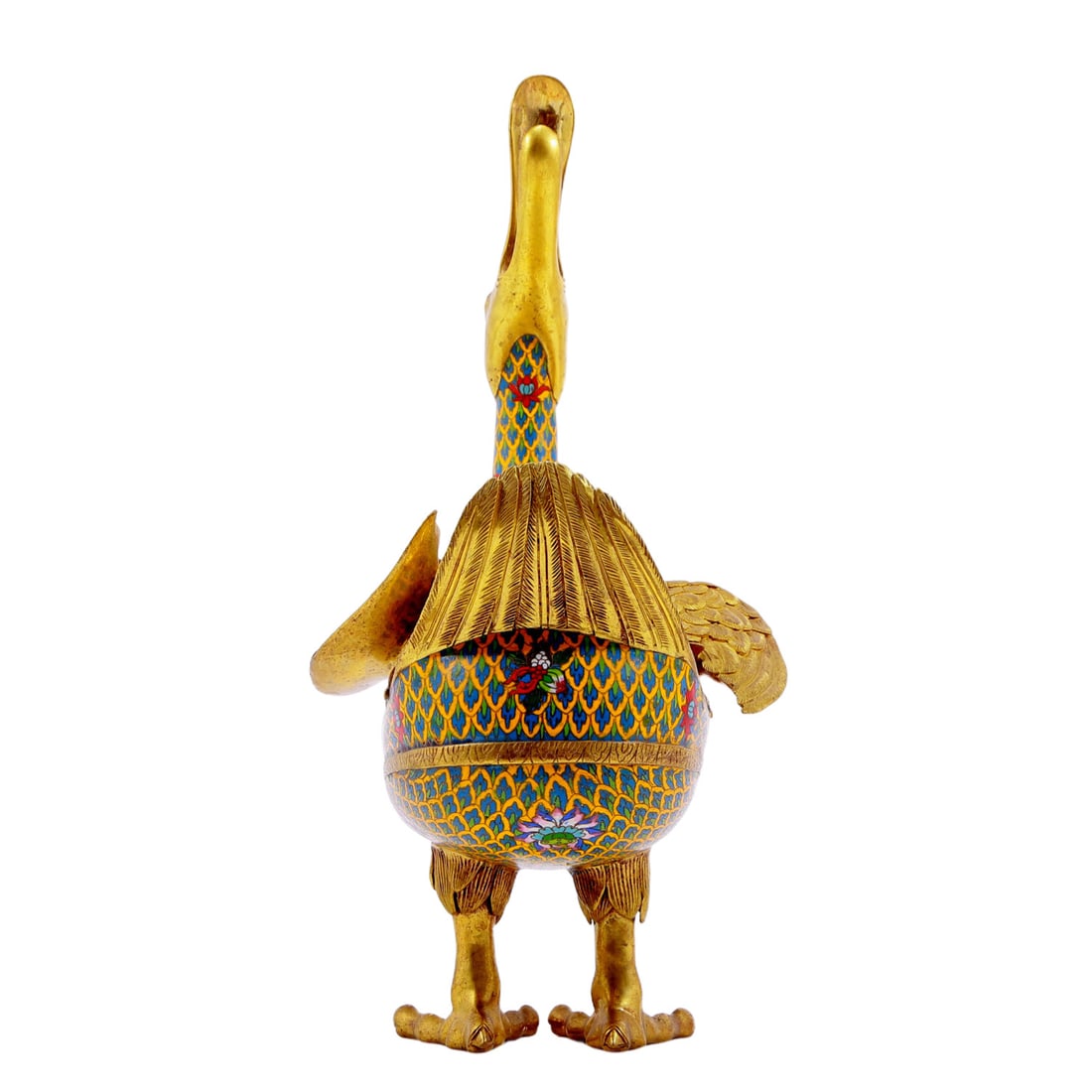 Magnificent Cloisonne Duck - 5