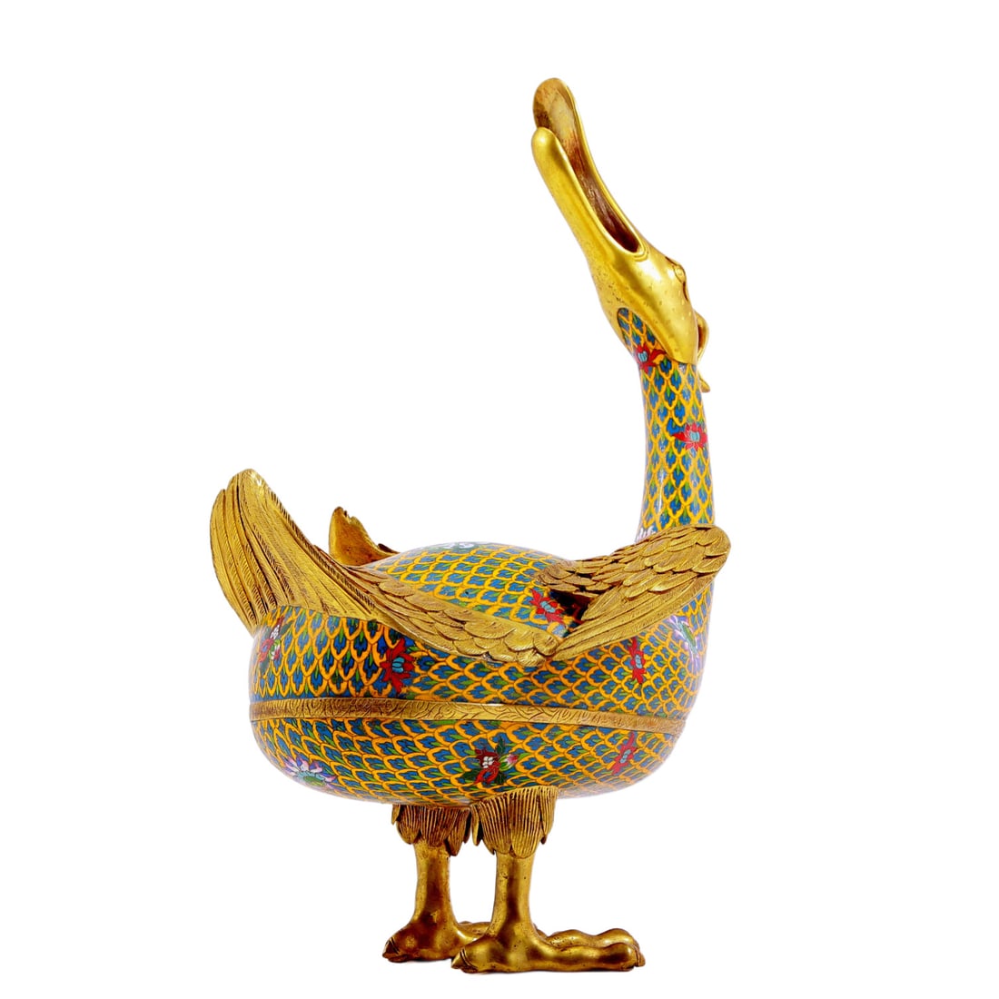 Magnificent Cloisonne Duck - 6