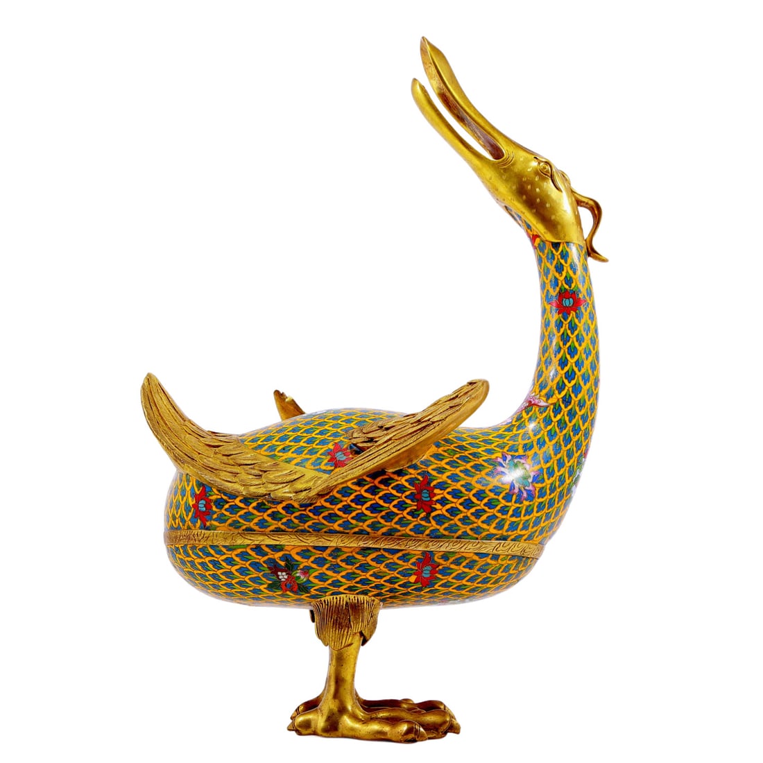 Magnificent Cloisonne Duck - 7