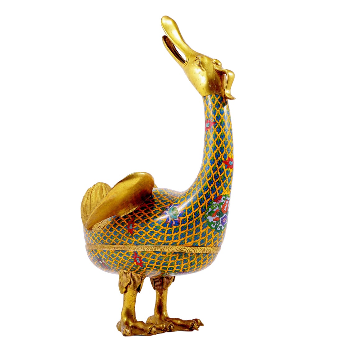Magnificent Cloisonne Duck - 8