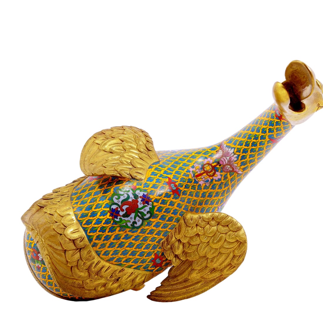 Magnificent Cloisonne Duck - 9