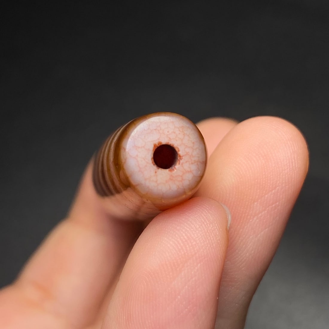 An Exquisite Celestial Eye Dzi Bead Pendant - 9