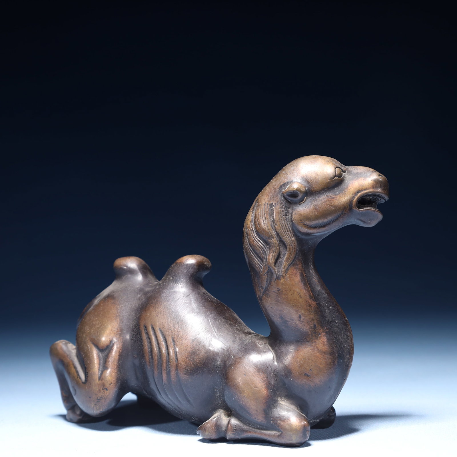 An Exquisite Bronze Camel Ornament - 5