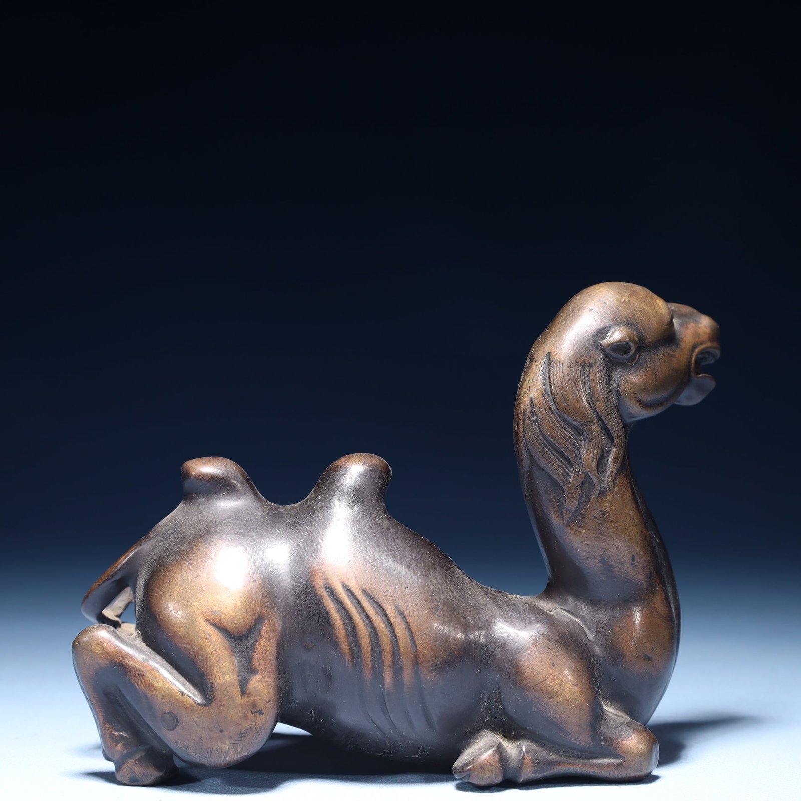 An Exquisite Bronze Camel Ornament - 6
