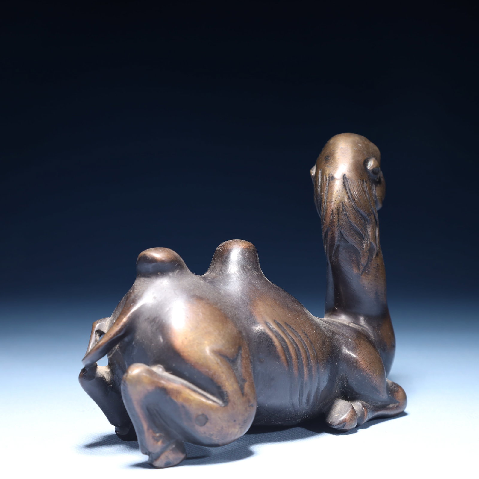 An Exquisite Bronze Camel Ornament - 7