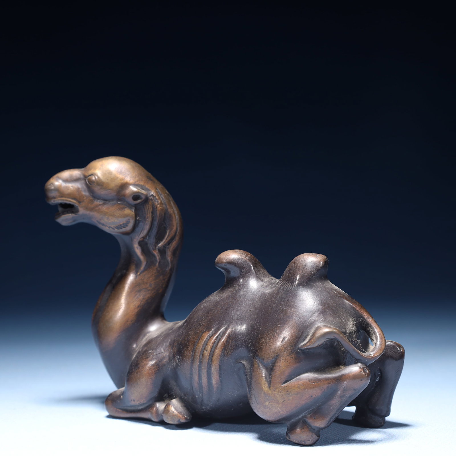An Exquisite Bronze Camel Ornament - 8