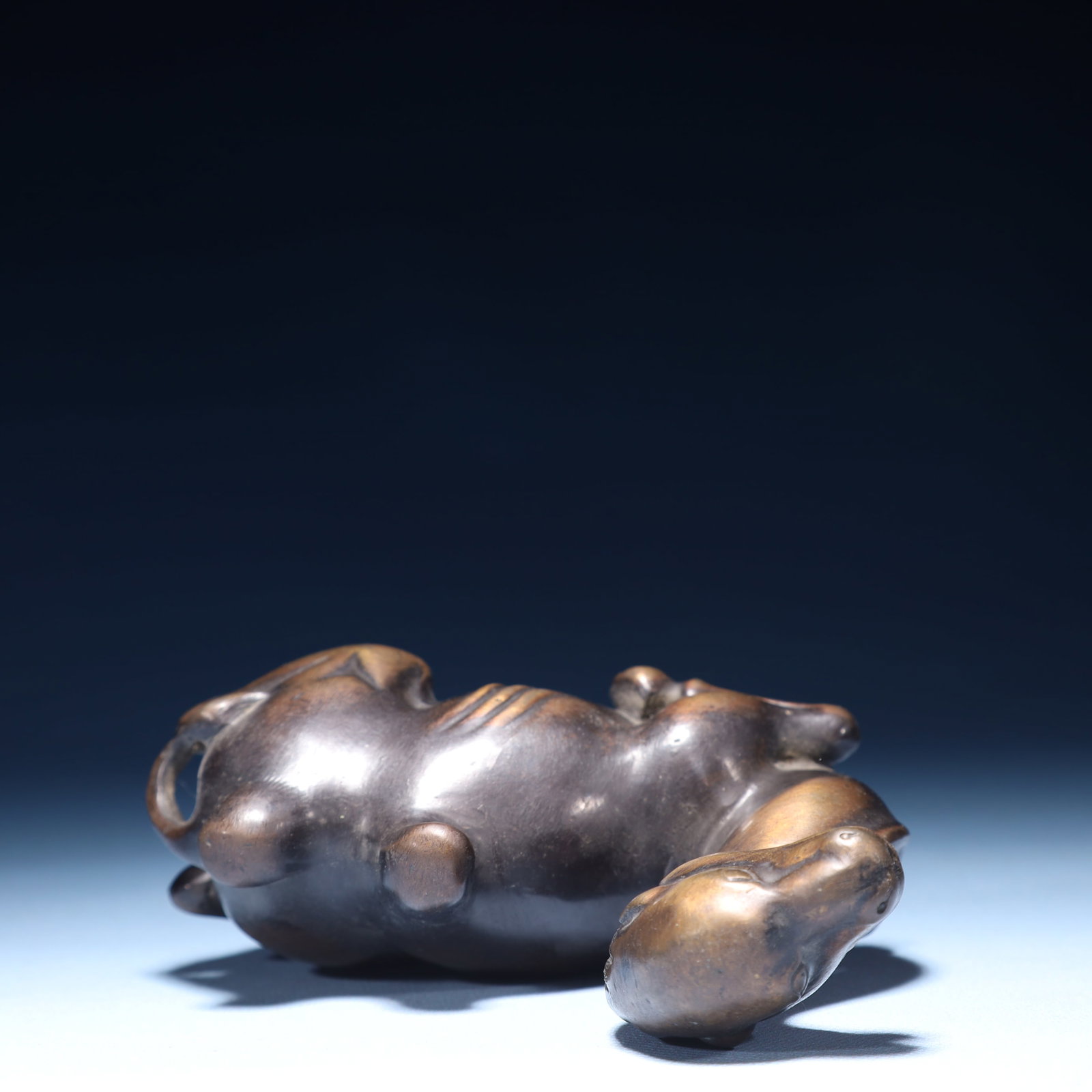 An Exquisite Bronze Camel Ornament - 9