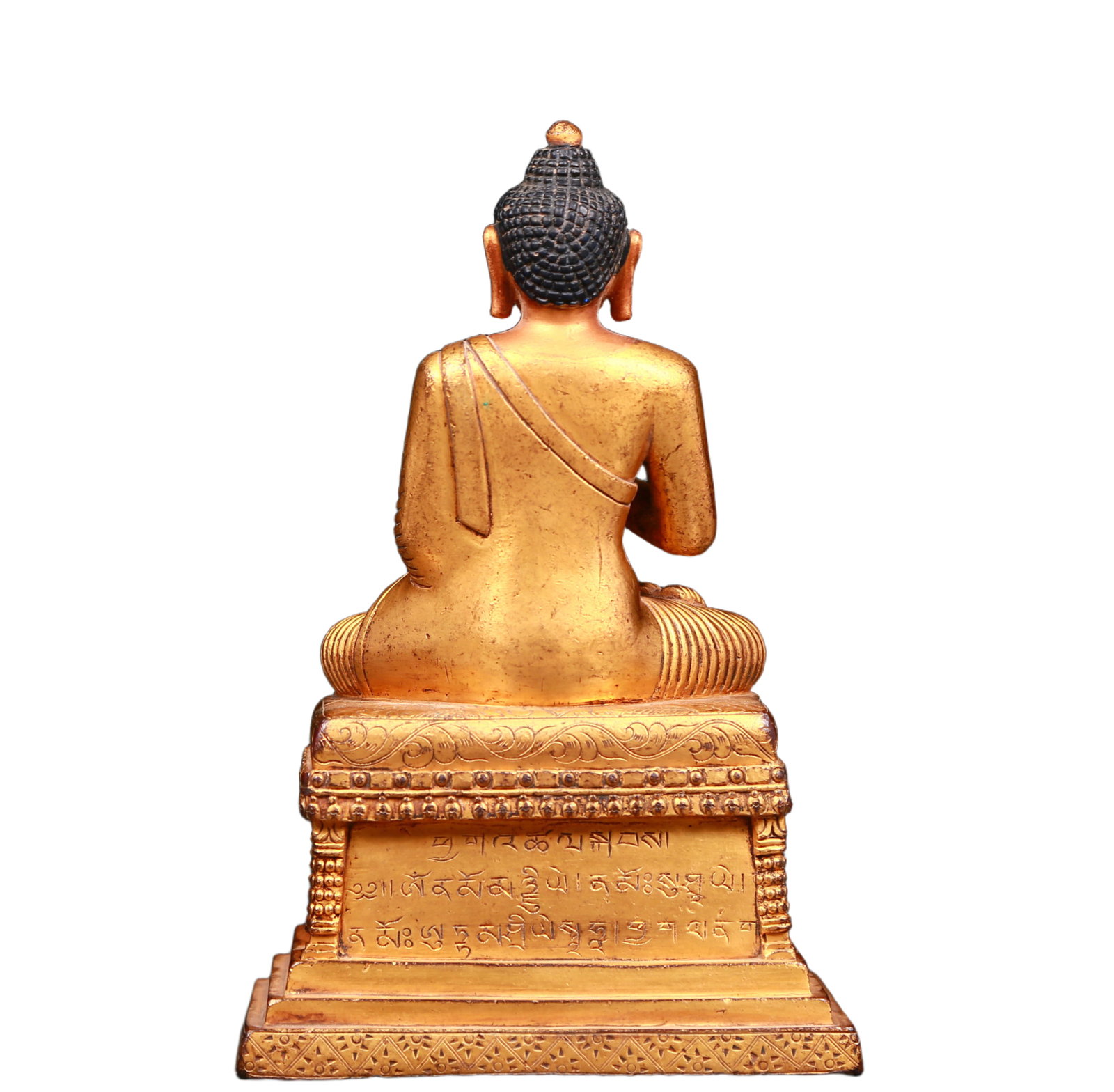 An exquisite gilt bronze statue of Sakyamuni - 10