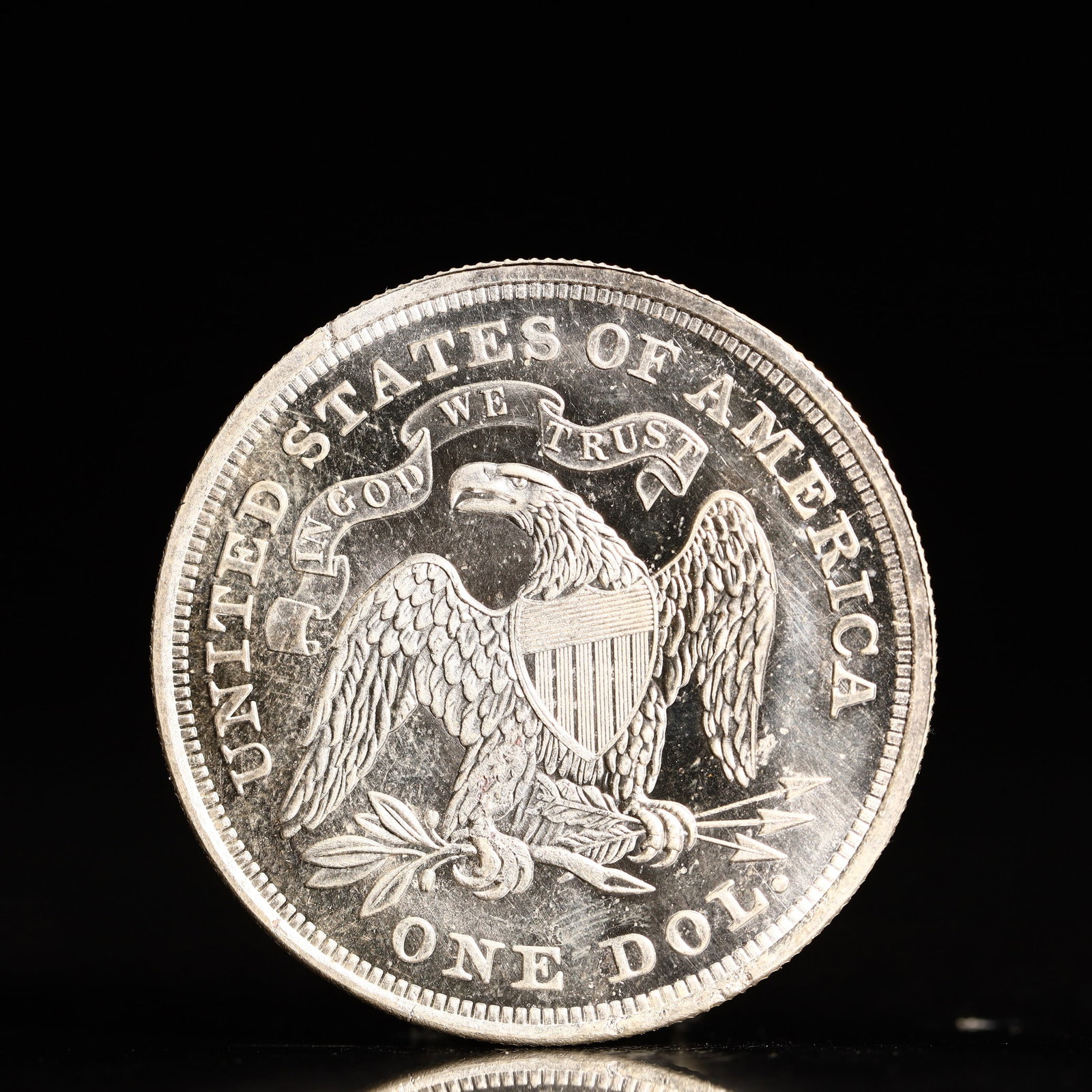 USA One Dollar 1870 Coin - 2