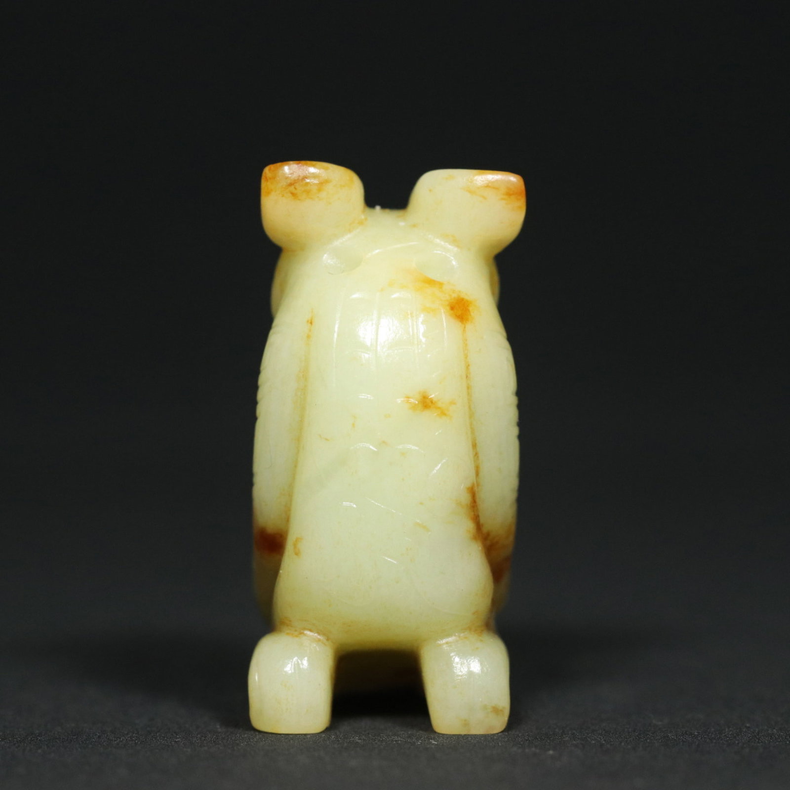 An Exquisite White Jade Bear Pendant - 4