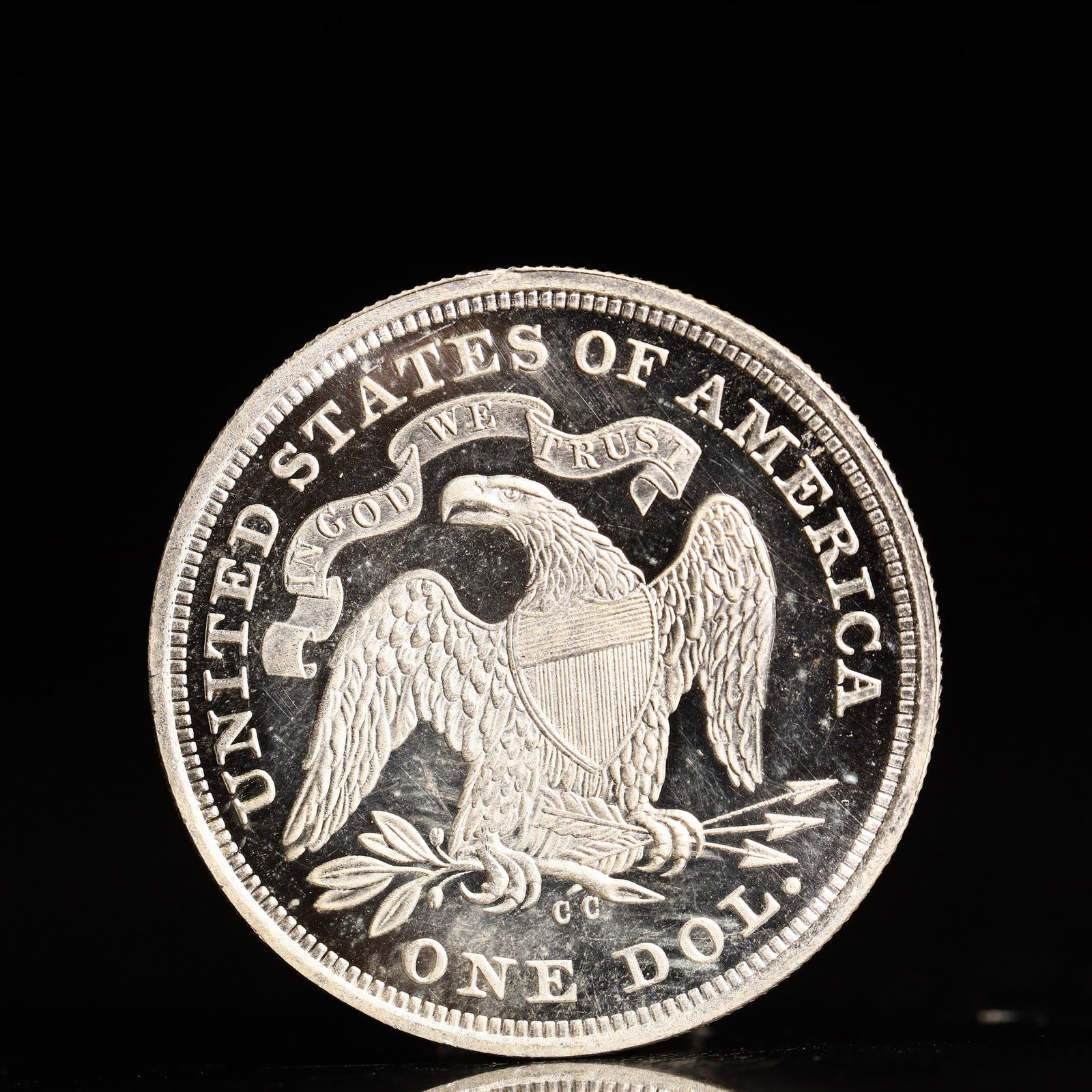 USA One Dollar 1870 Coin - 2