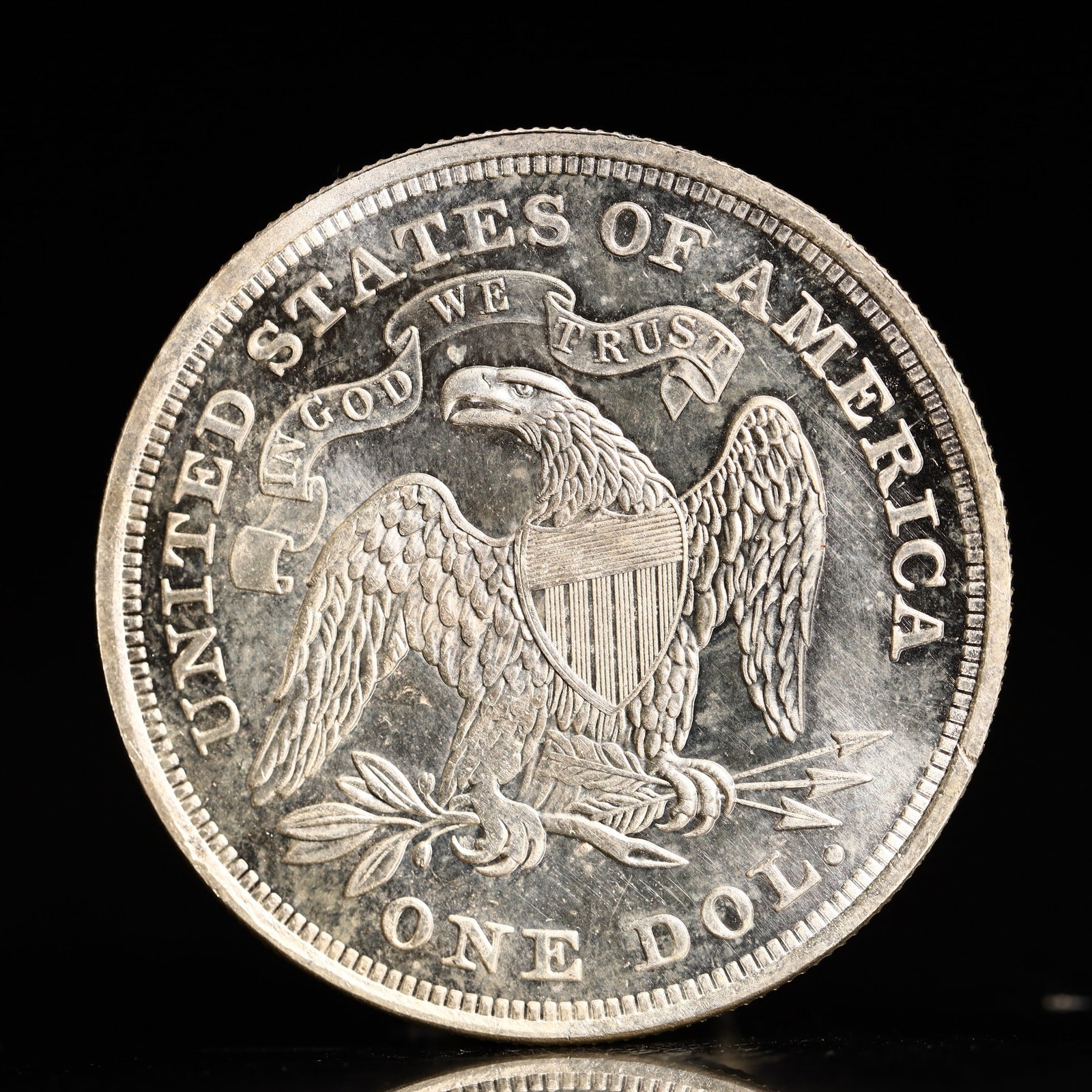 USA One Dollar 1870 Coin - 2