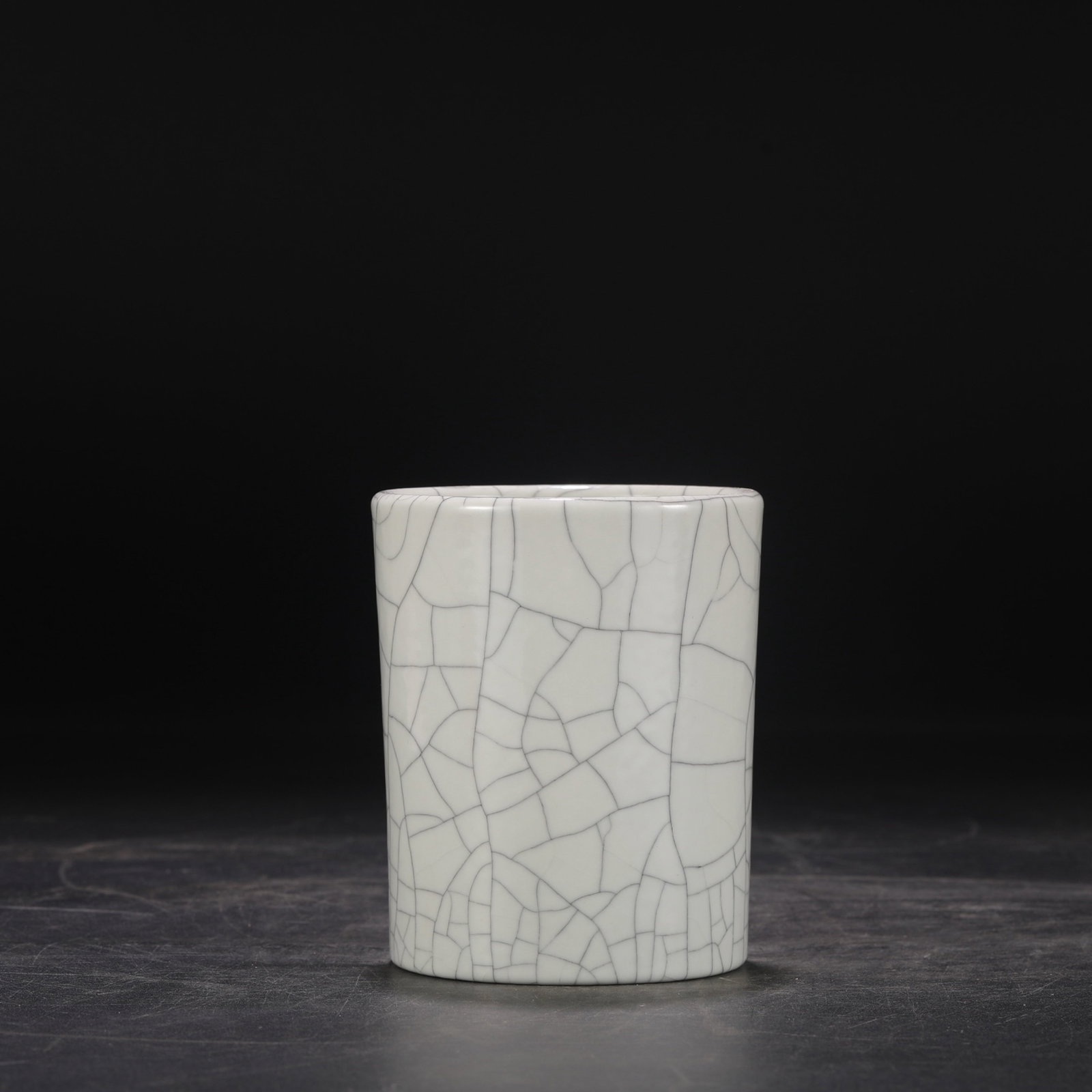 An Exquisite Guan yao Brush Pot - 7