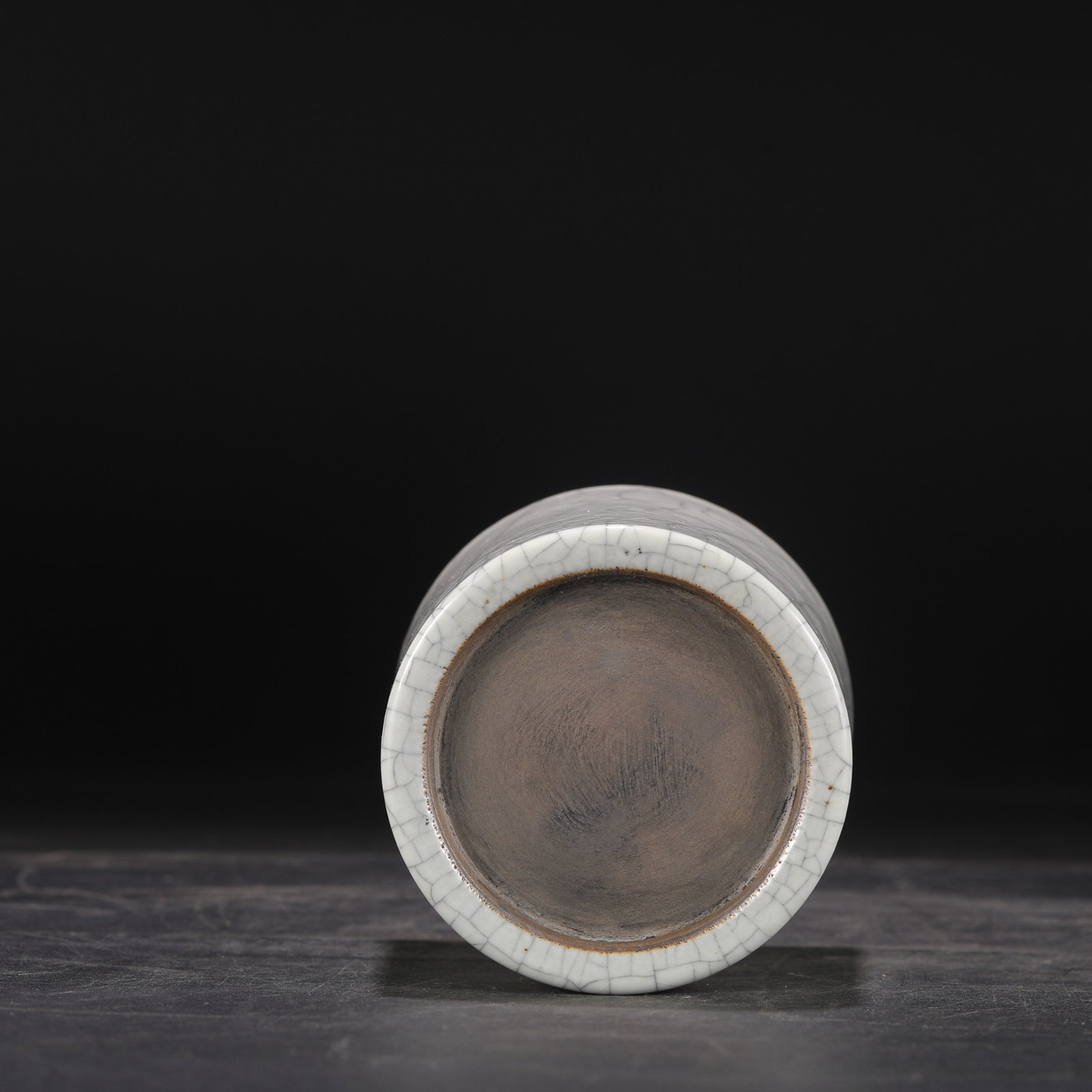 An Exquisite Guan yao Brush Pot - 8
