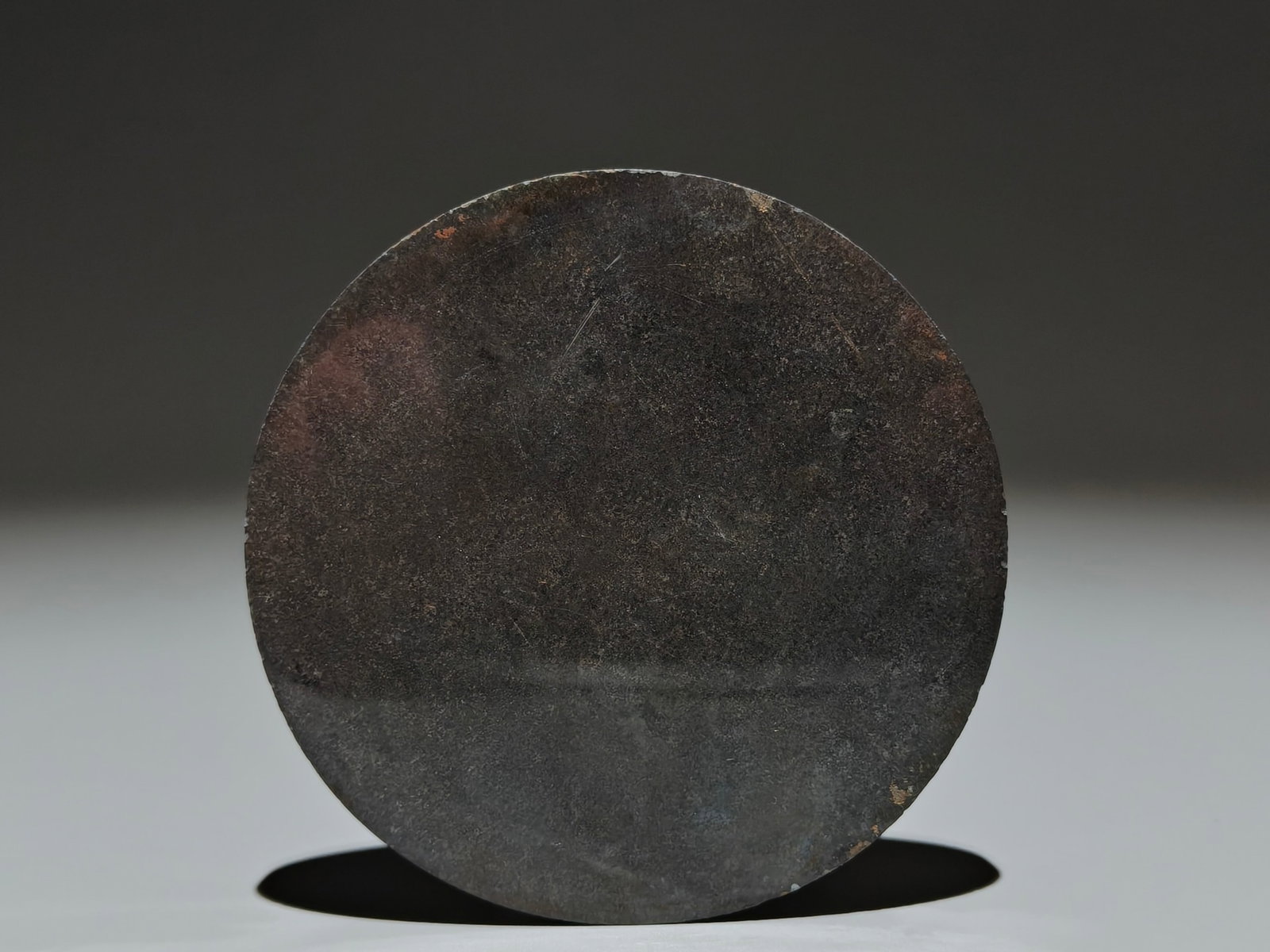 An Archaic Bronze Shan-Character Pattern Mirror - 7