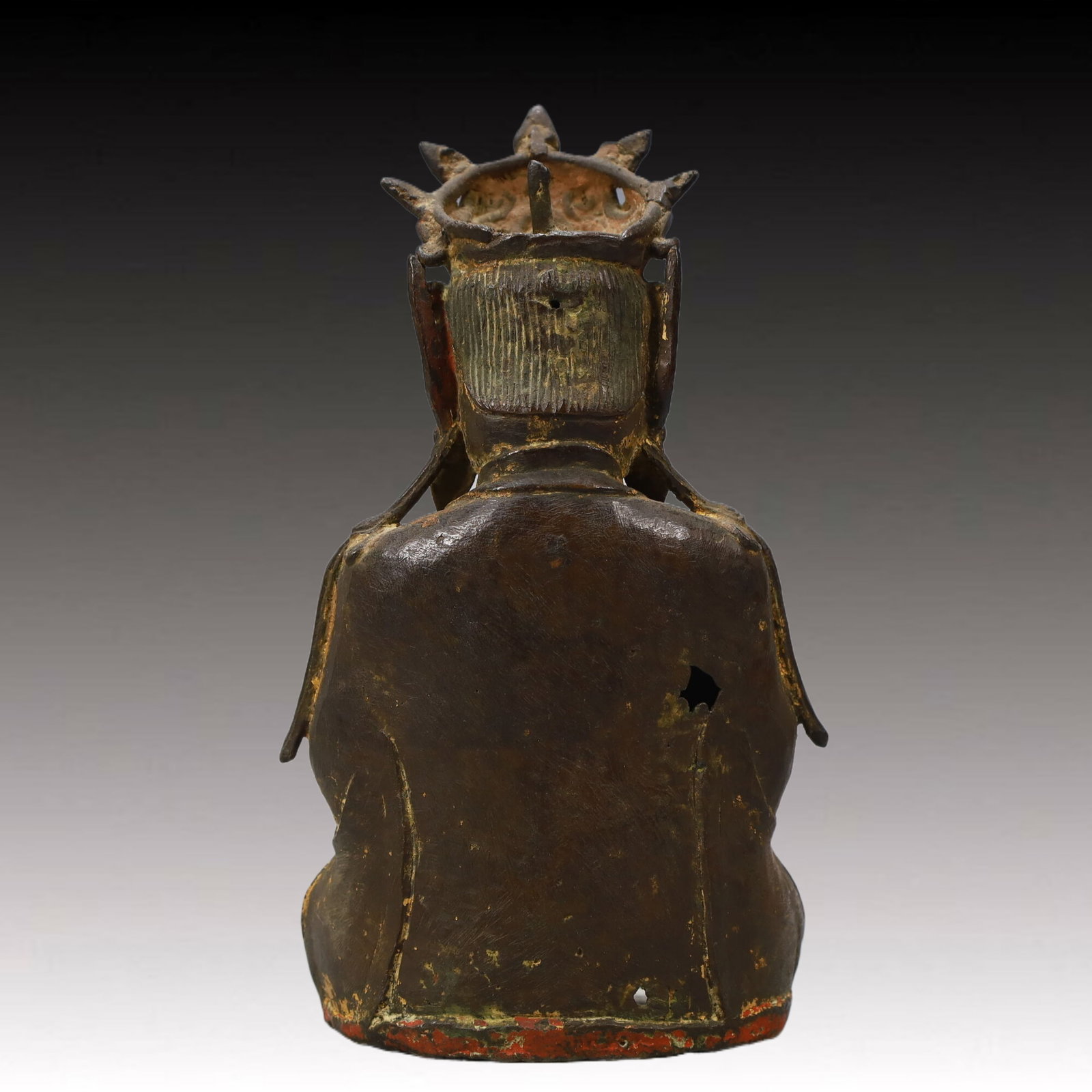 An Excellent Gilt-Bronze Figure Of Guanyin - 8