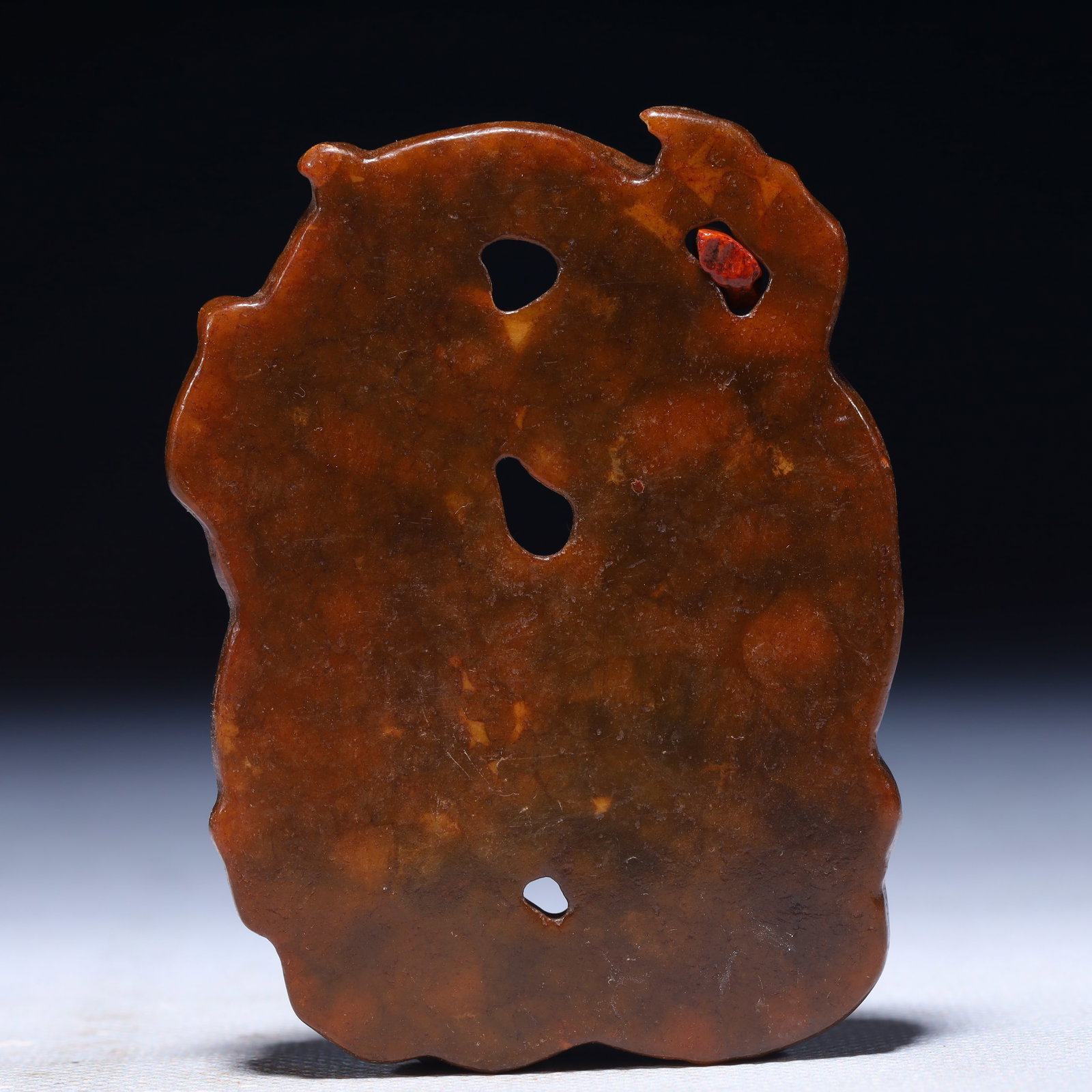 An Exquisite Archaic Jade Beast Pattern Pendant - 3