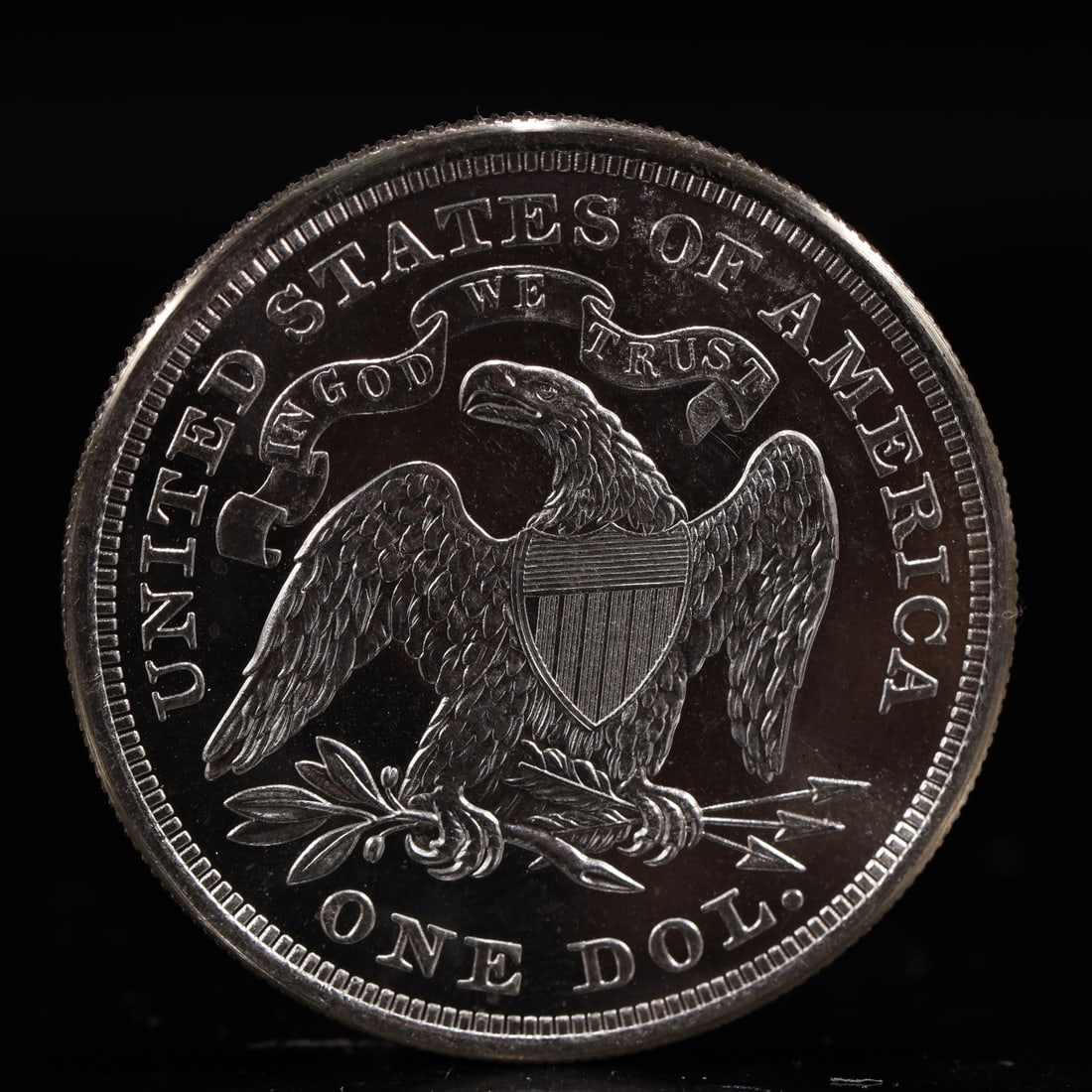 USA One Dollar 1867 Coin - 2