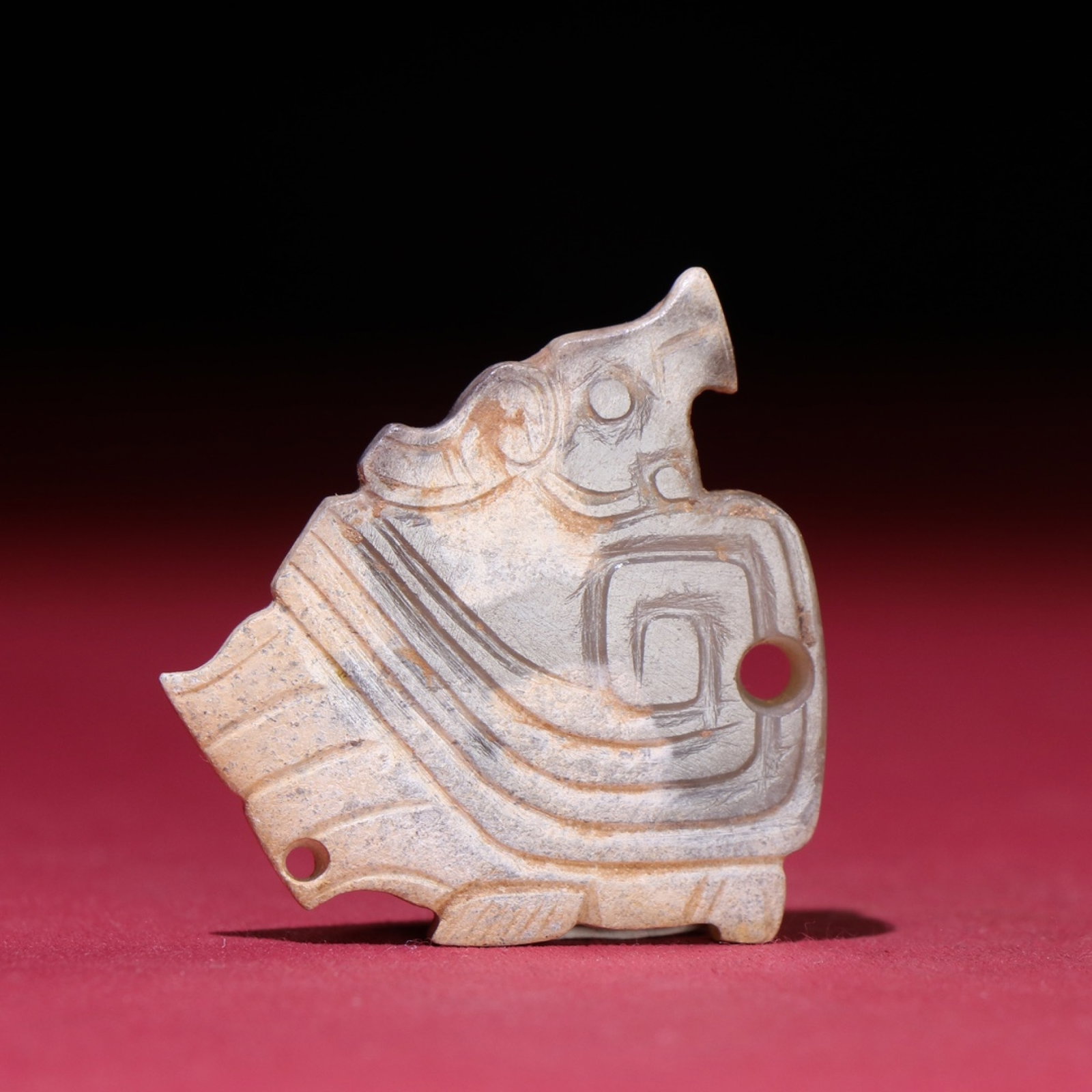 White Jade Bird Pendant - 7