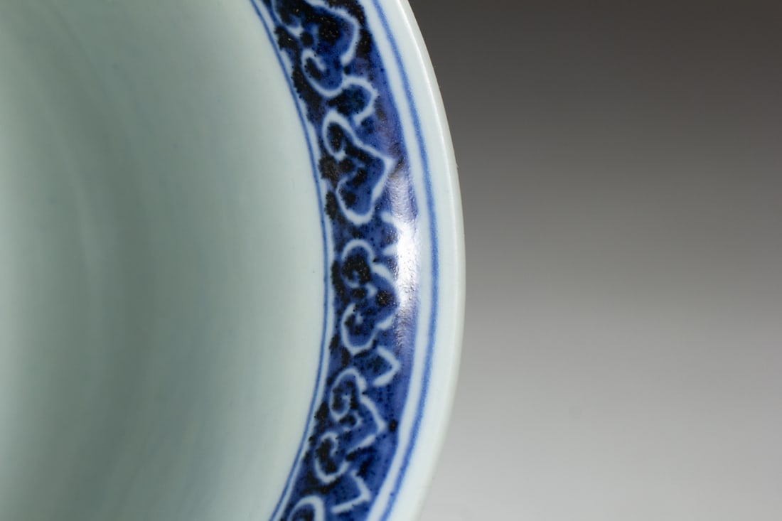 An Exquisite Blue and White Flower Pattern Cup - 5