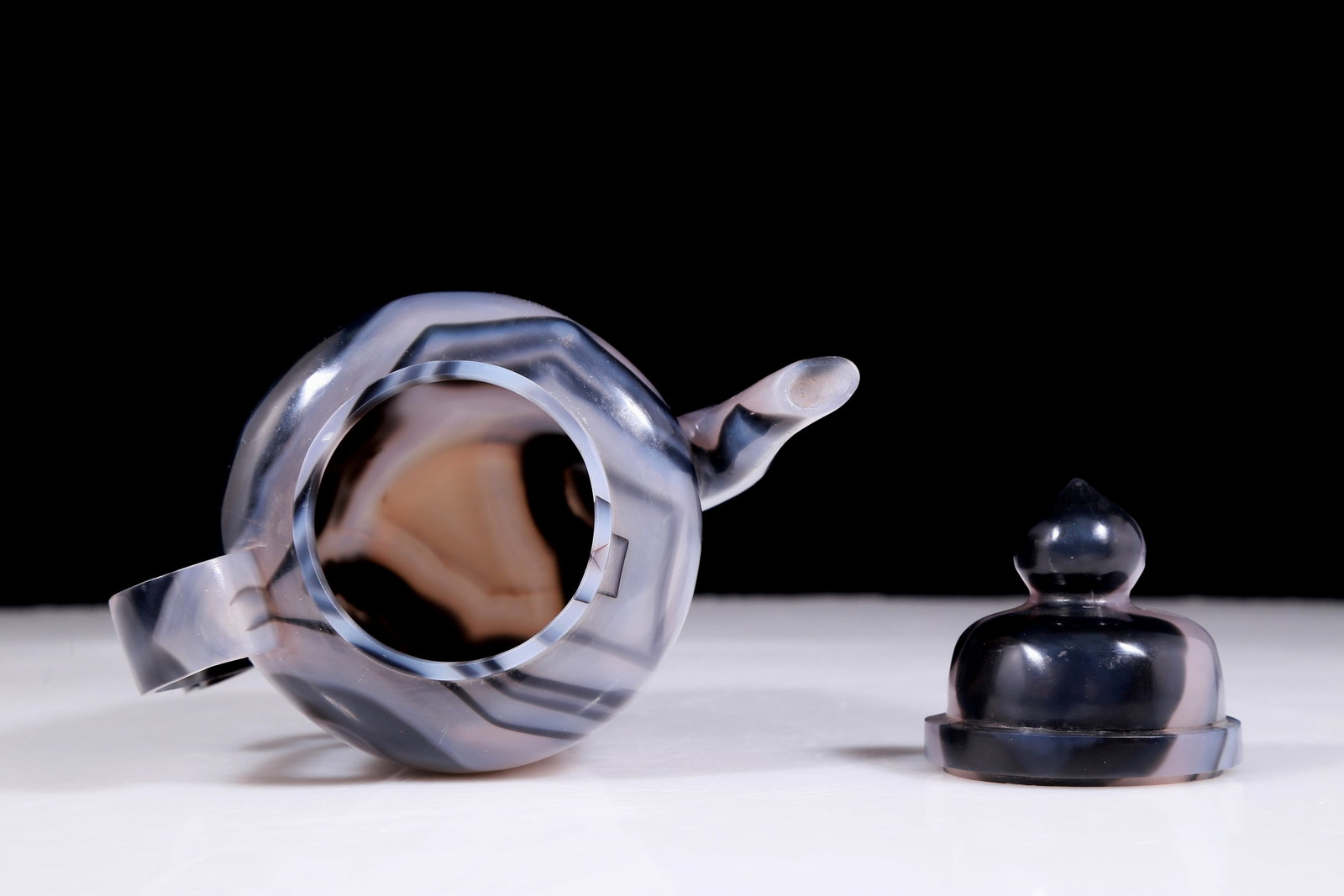 An exquisite agate ewer - 10