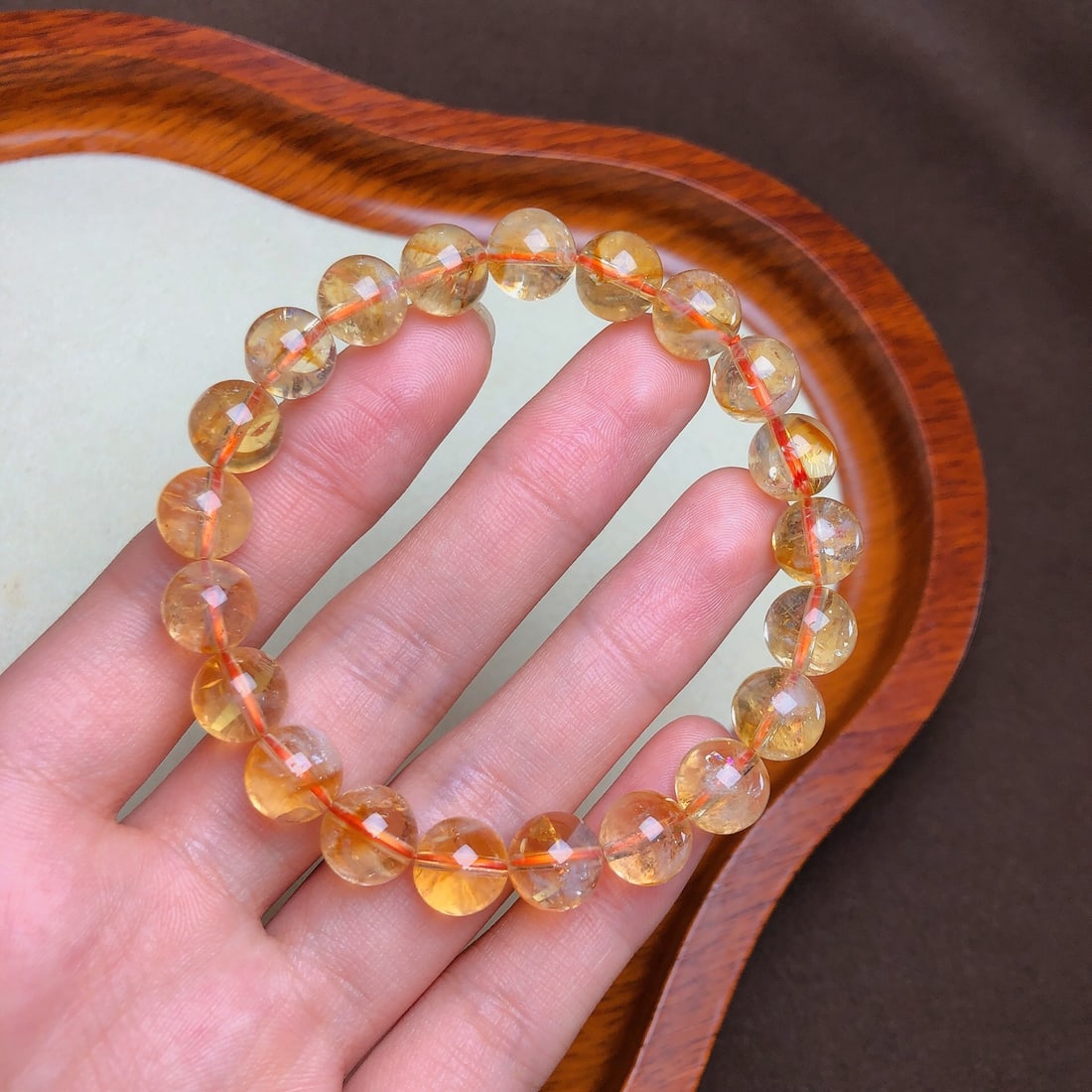 An Exquisite Crystal Bracelets: An Exquisite Crystal Bracelets,Size:0.4in,Weight:23.6g 水晶手串