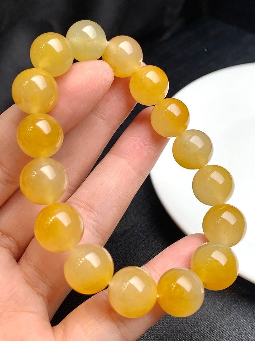 An Exquisite Jadeite Bracelets - 5