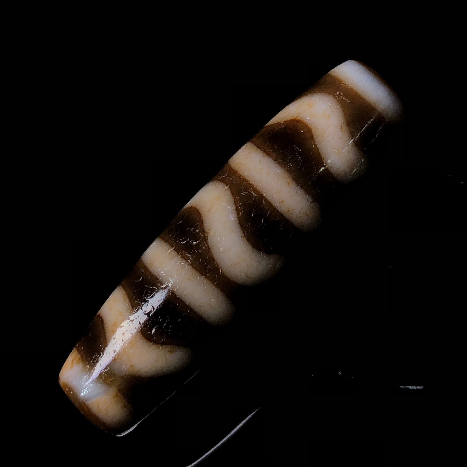 An Exquisite Dzi Bead Pendant - 2