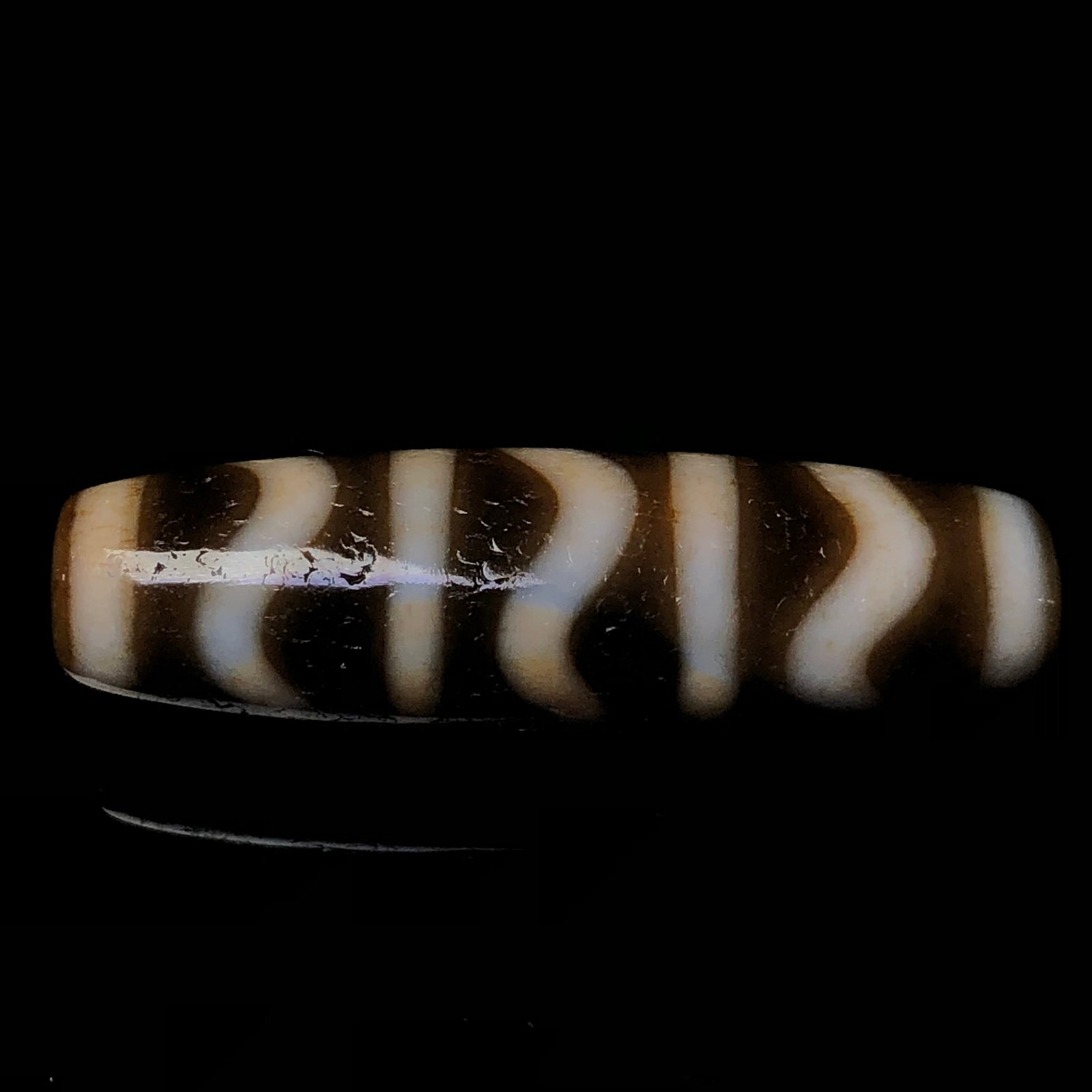 An Exquisite Dzi Bead Pendant - 7