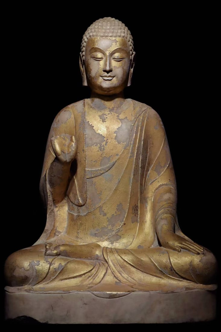 An Exquisite Marble Buddha Statue - 2