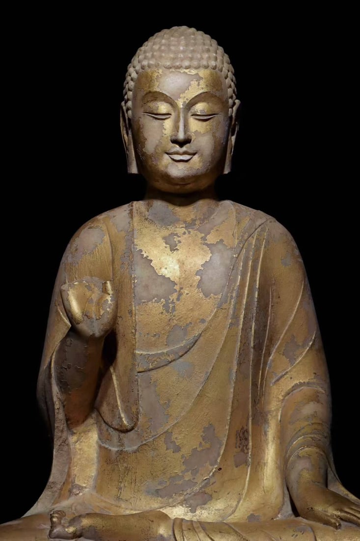 An Exquisite Marble Buddha Statue - 4
