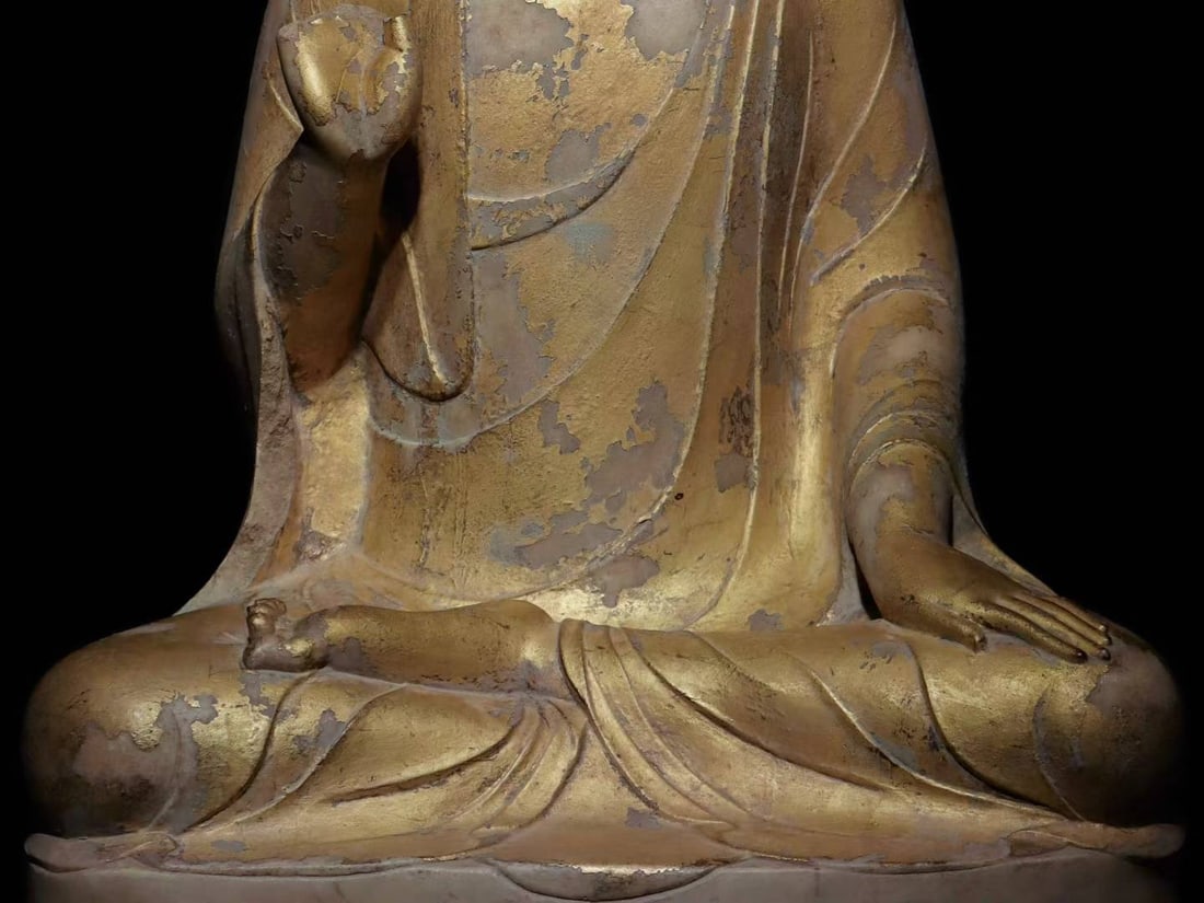 An Exquisite Marble Buddha Statue - 5