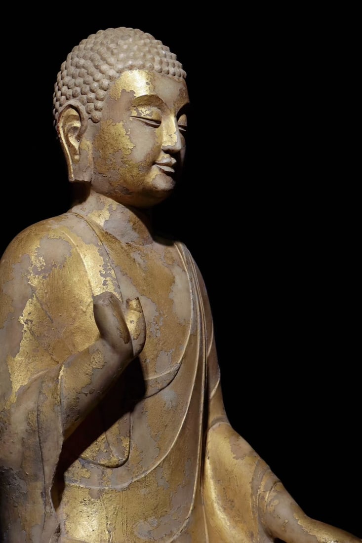 An Exquisite Marble Buddha Statue - 7