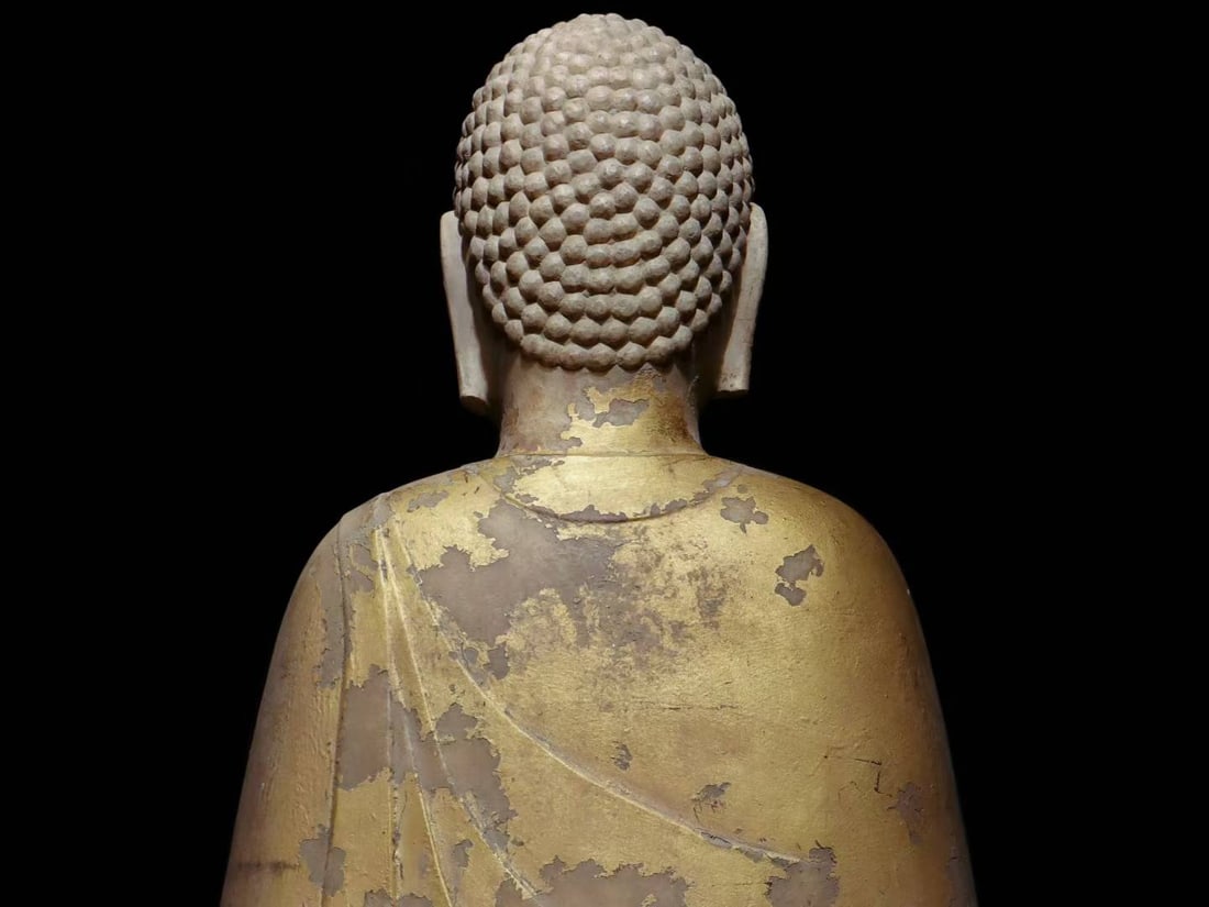 An Exquisite Marble Buddha Statue - 9