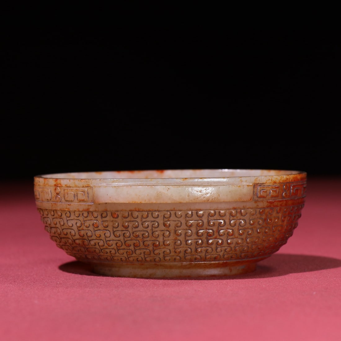 An Exquisite White Jade Double-Ears Cup - 5