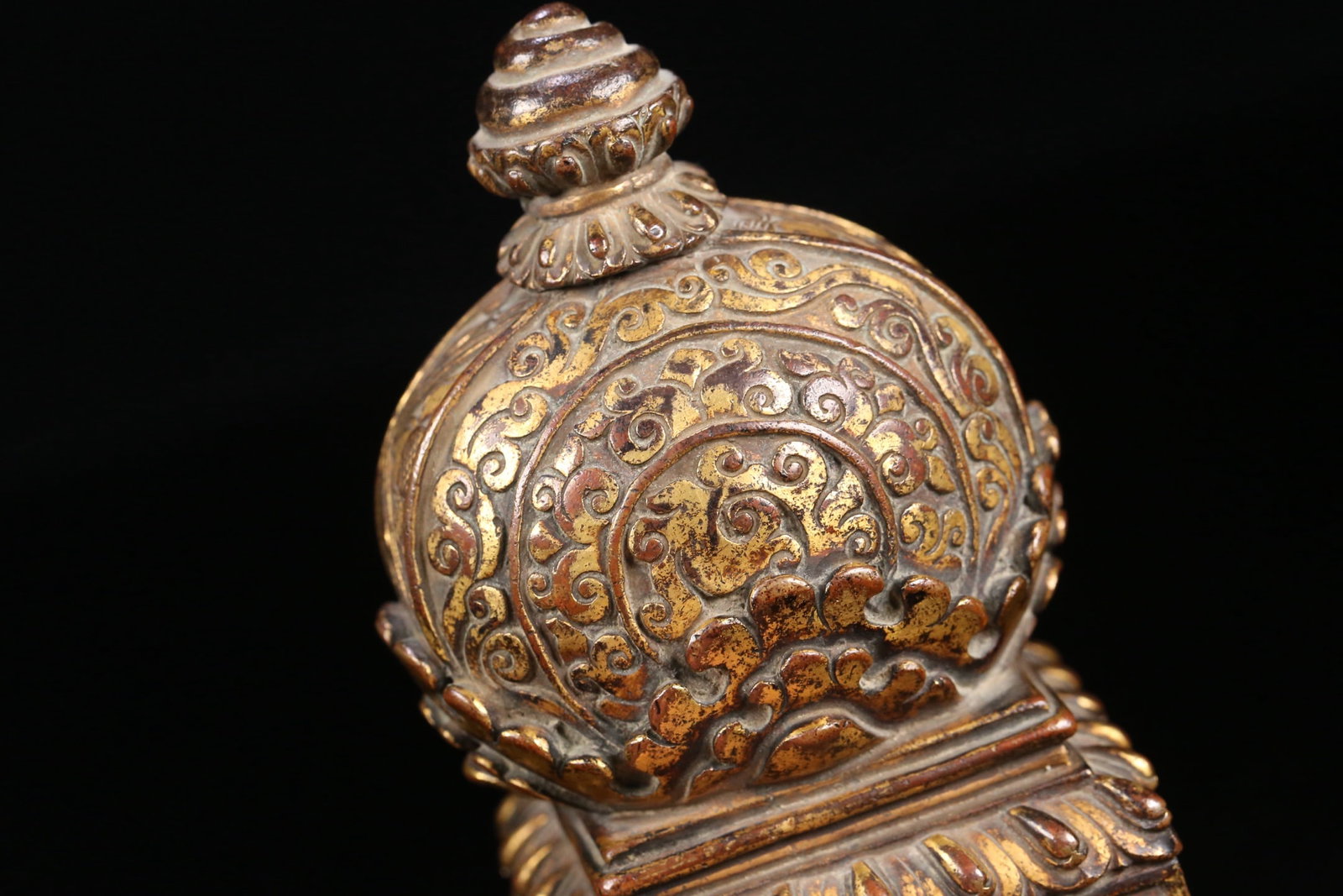 An Exquisite Gilt Bronze Seal - 5