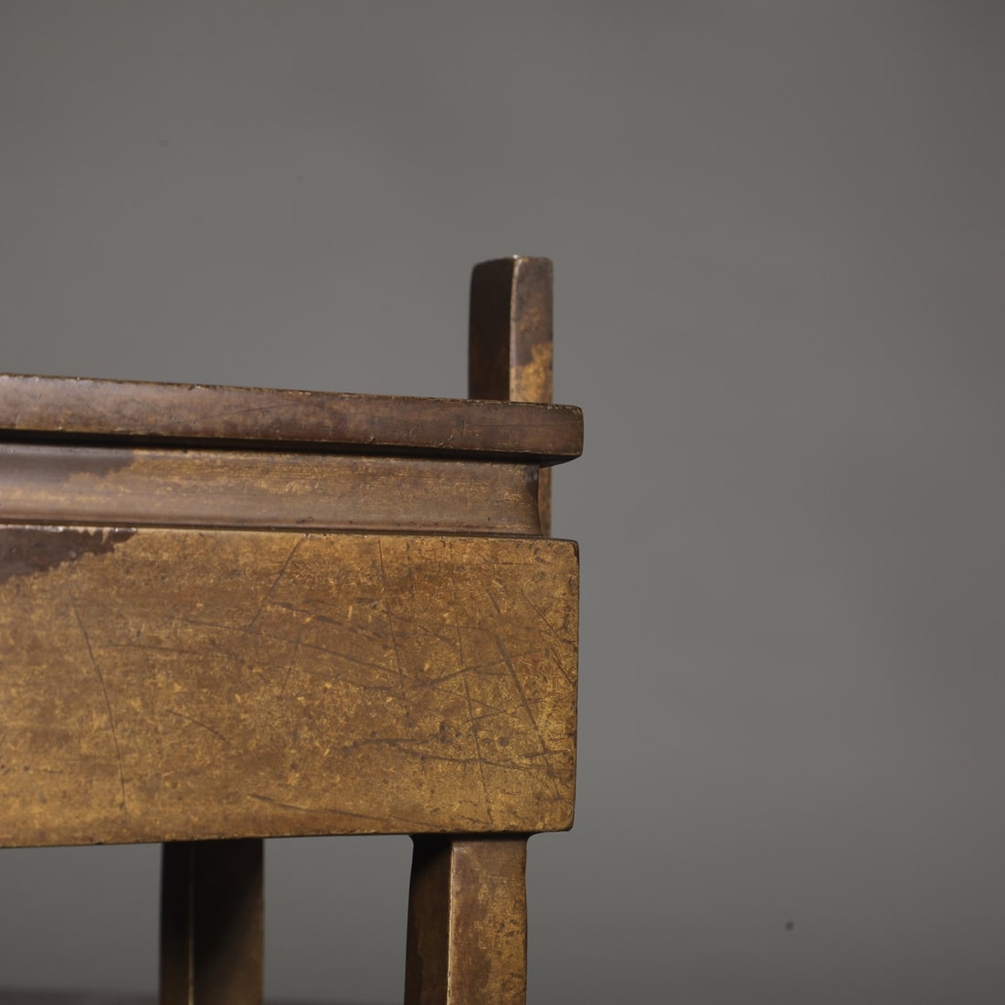 An Exquisite Bronze Double-Ears Censer - 6