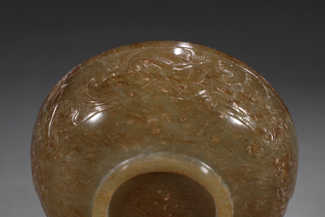 An Exquisite White Jade Tiger Pattern Censer - 9