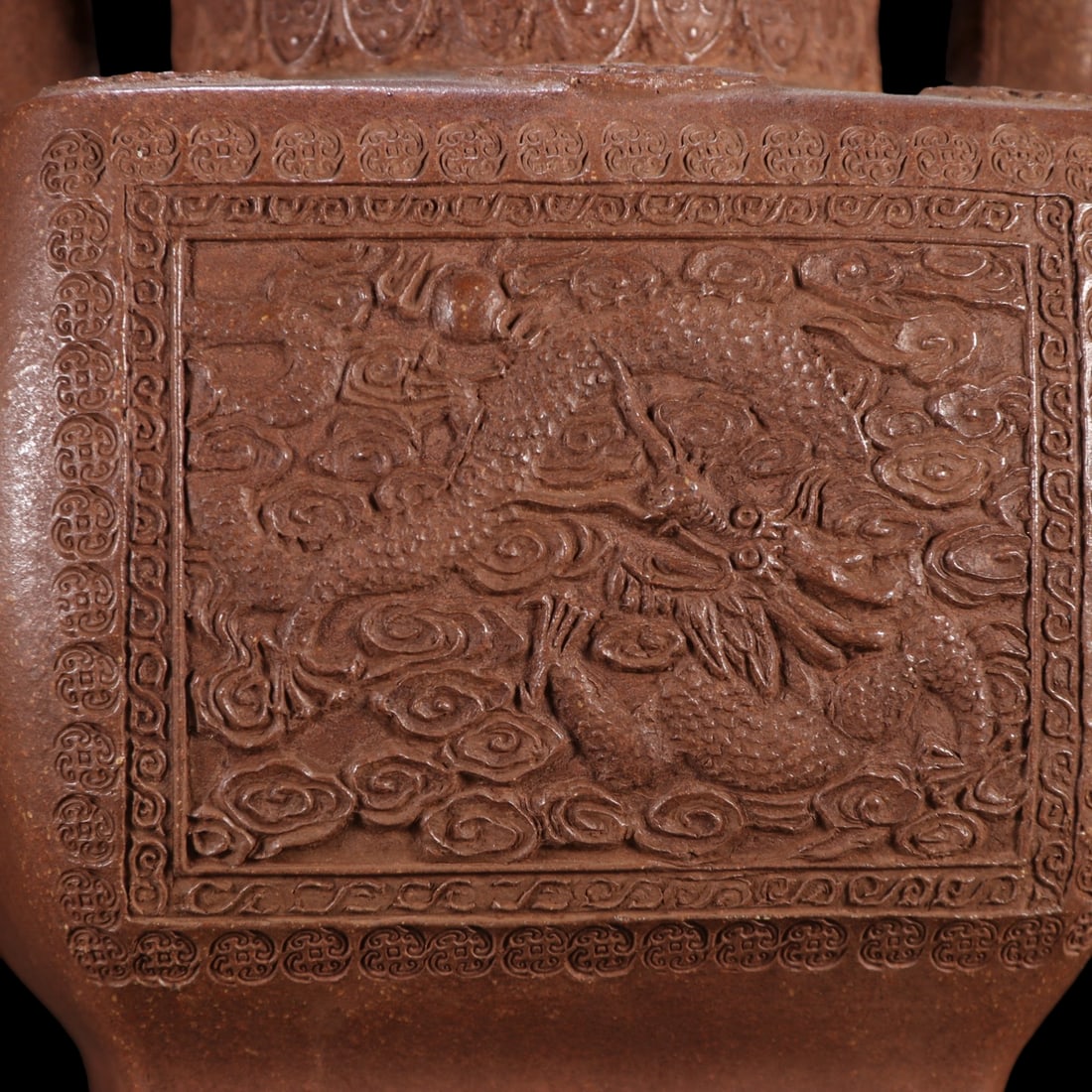 An Exquisite Purple Sands Dragon Pattern Ewer - 6