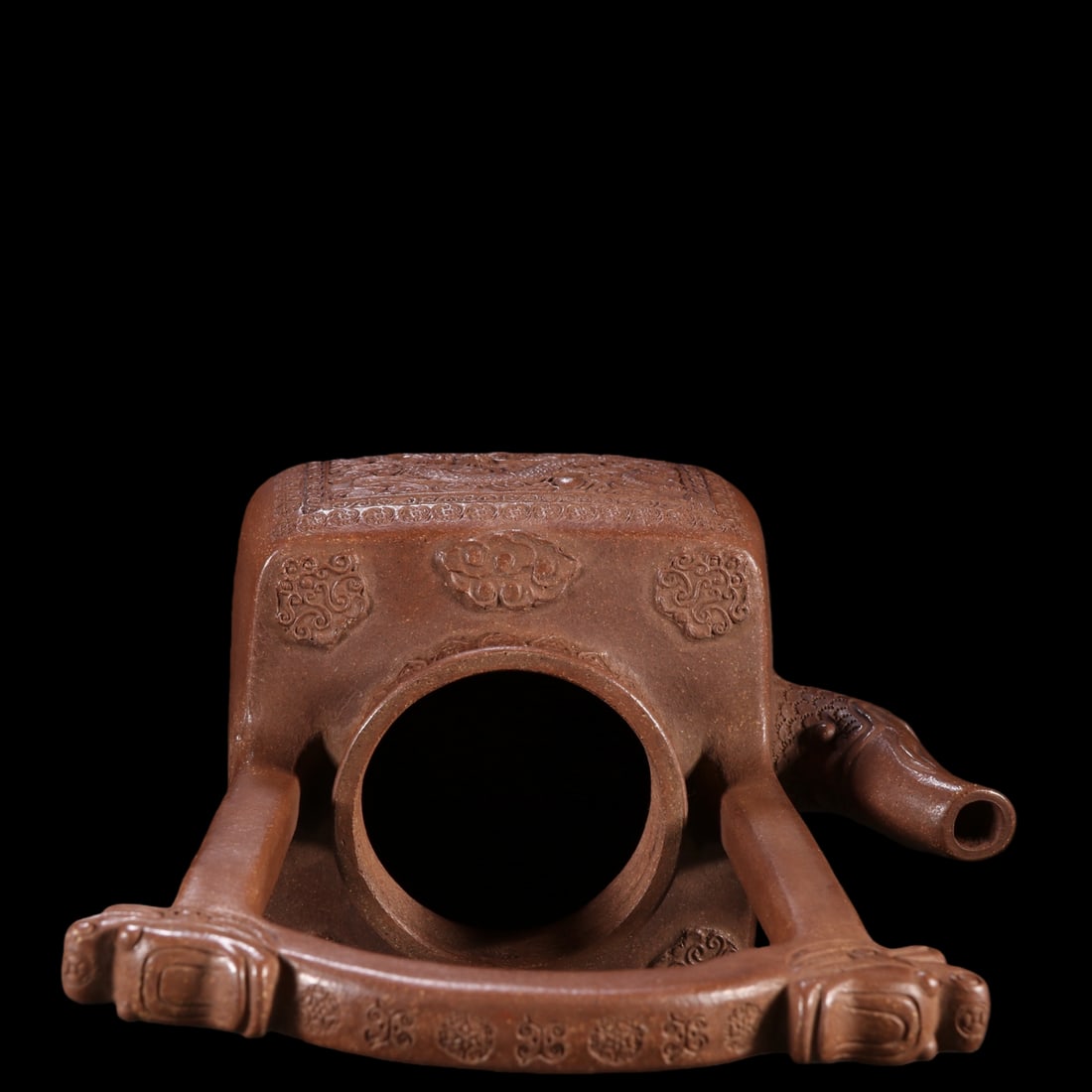 An Exquisite Purple Sands Dragon Pattern Ewer - 8