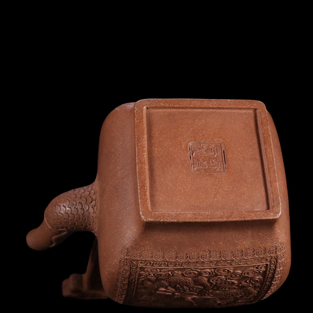 An Exquisite Purple Sands Dragon Pattern Ewer - 9