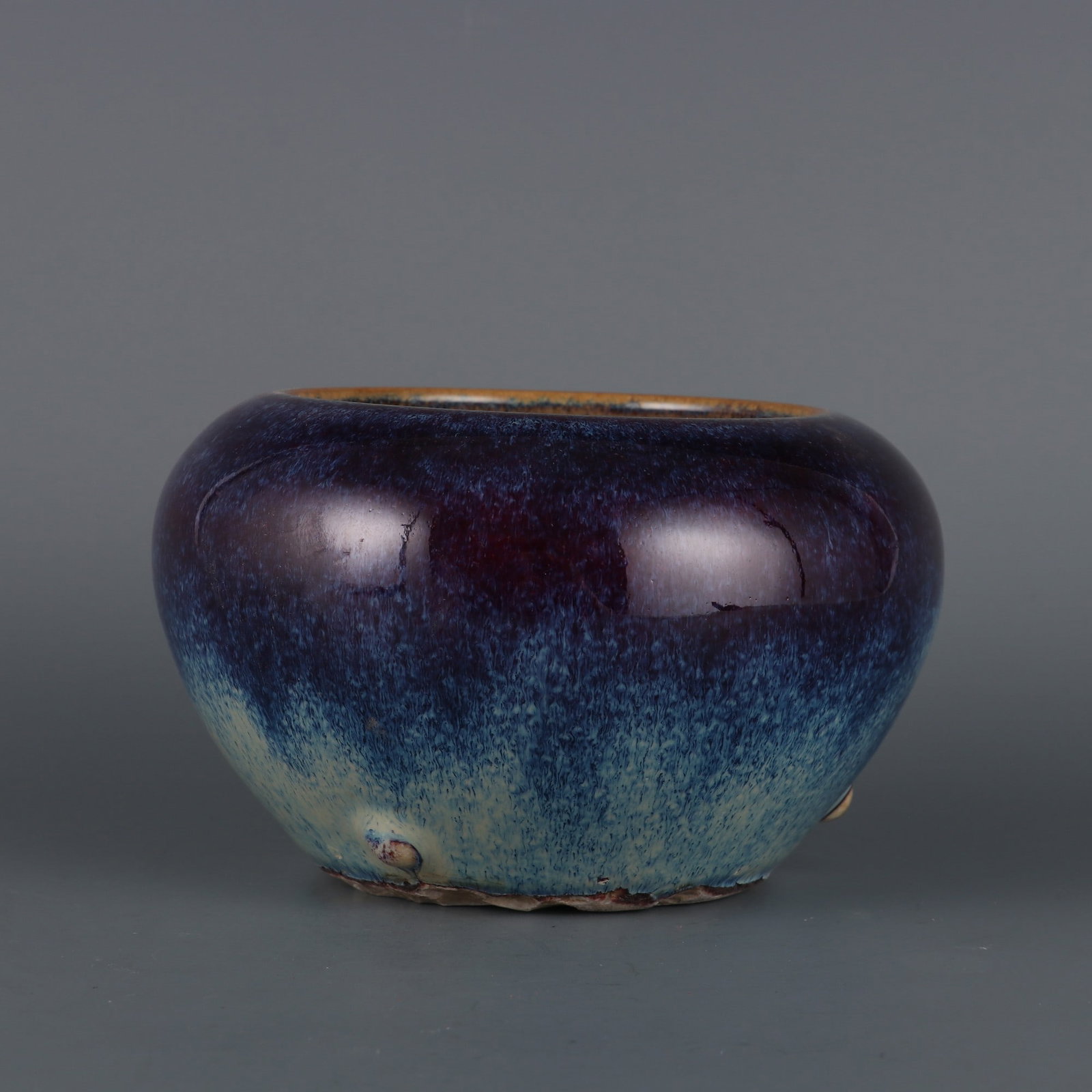 An Exquisite Flambe Glazed Jar - 4