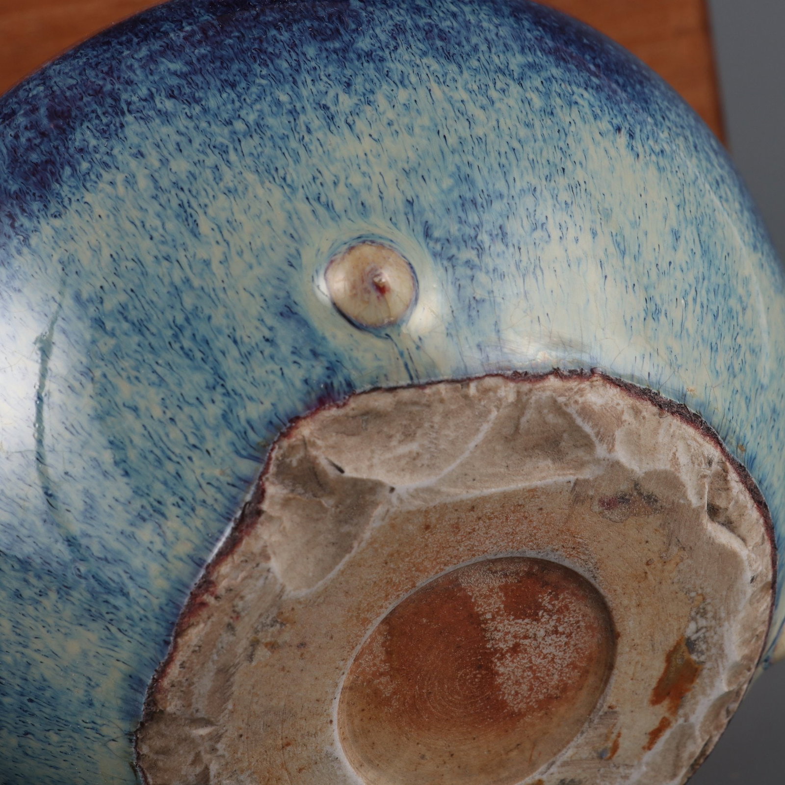 An Exquisite Flambe Glazed Jar - 9